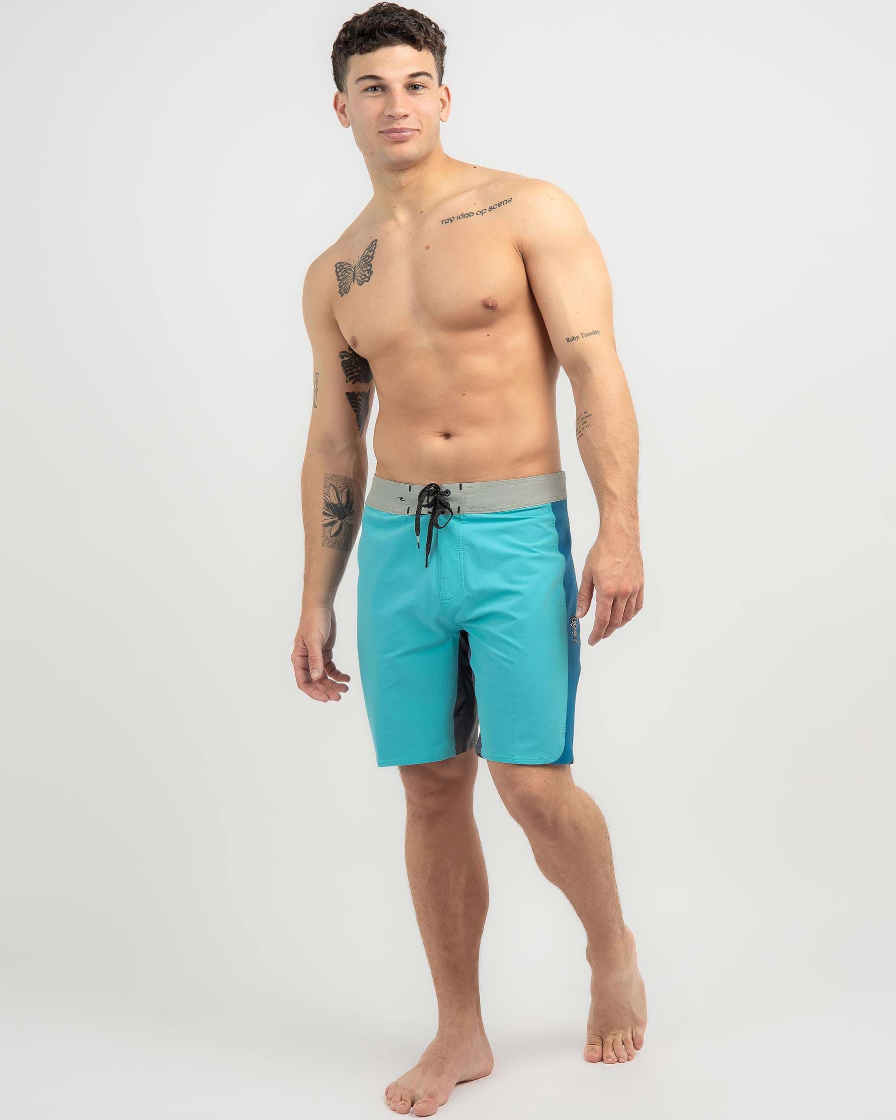 Shop Rip Curl Mirage 3/2/1 Ultimate Board Shorts In Light Teal - Fast ...