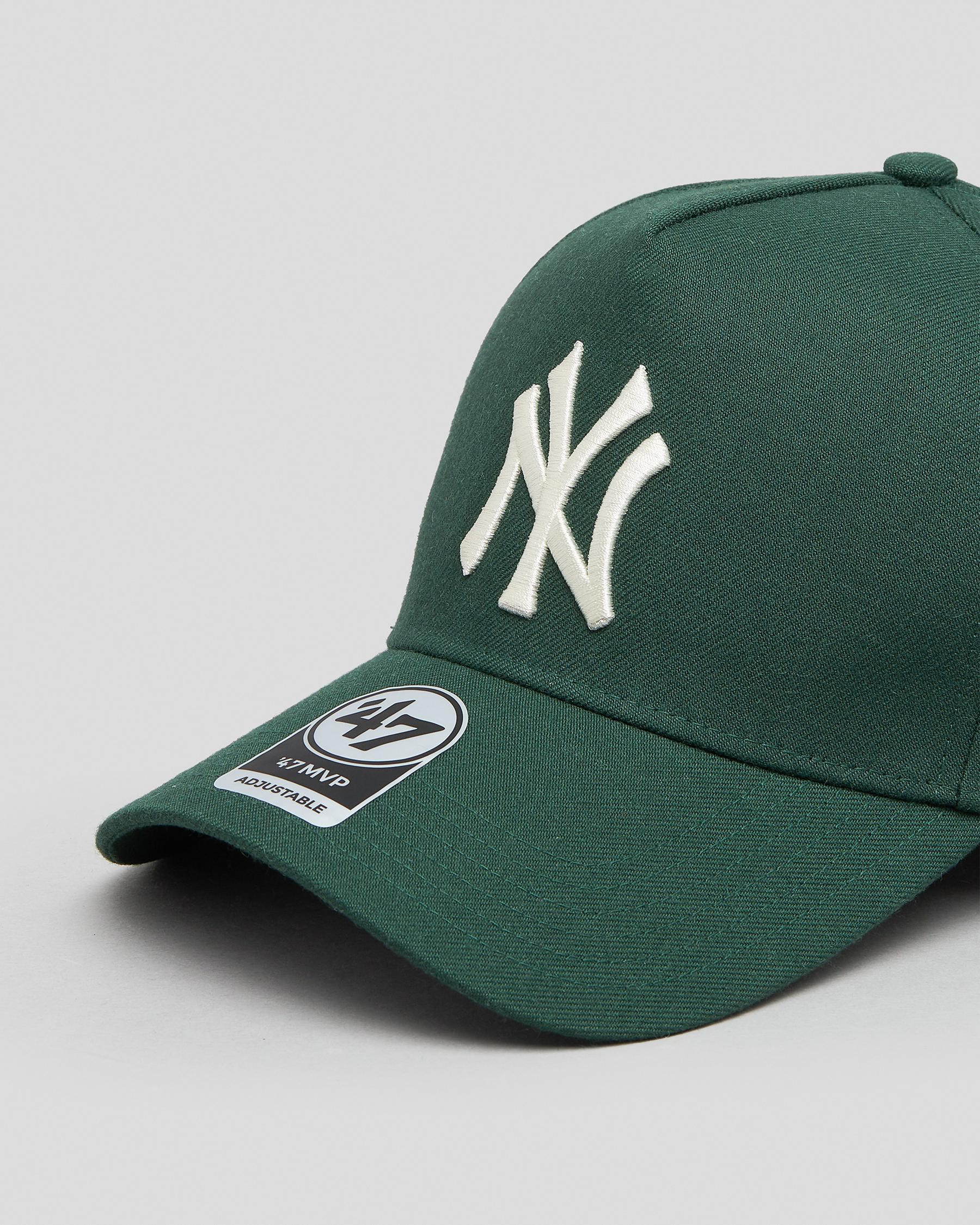 New York Yankees Mvp Dark Green Adjustable - 47 Brand cap