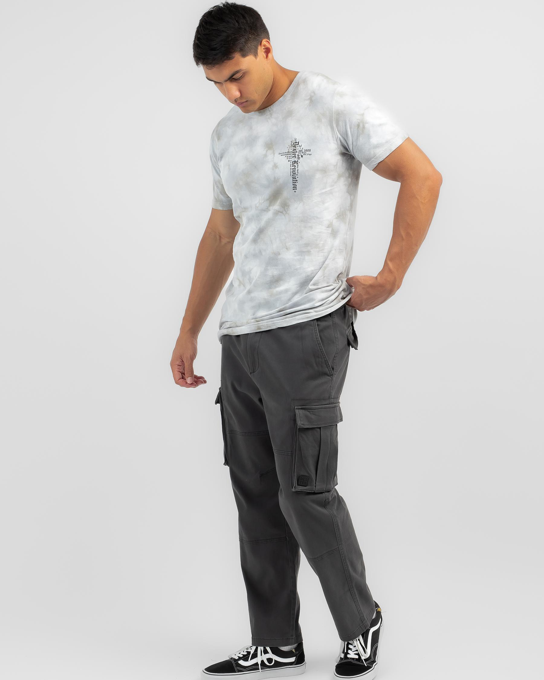 Dexter Annihilate Cargo Pants In Charcoal - Fast Shipping & Easy ...