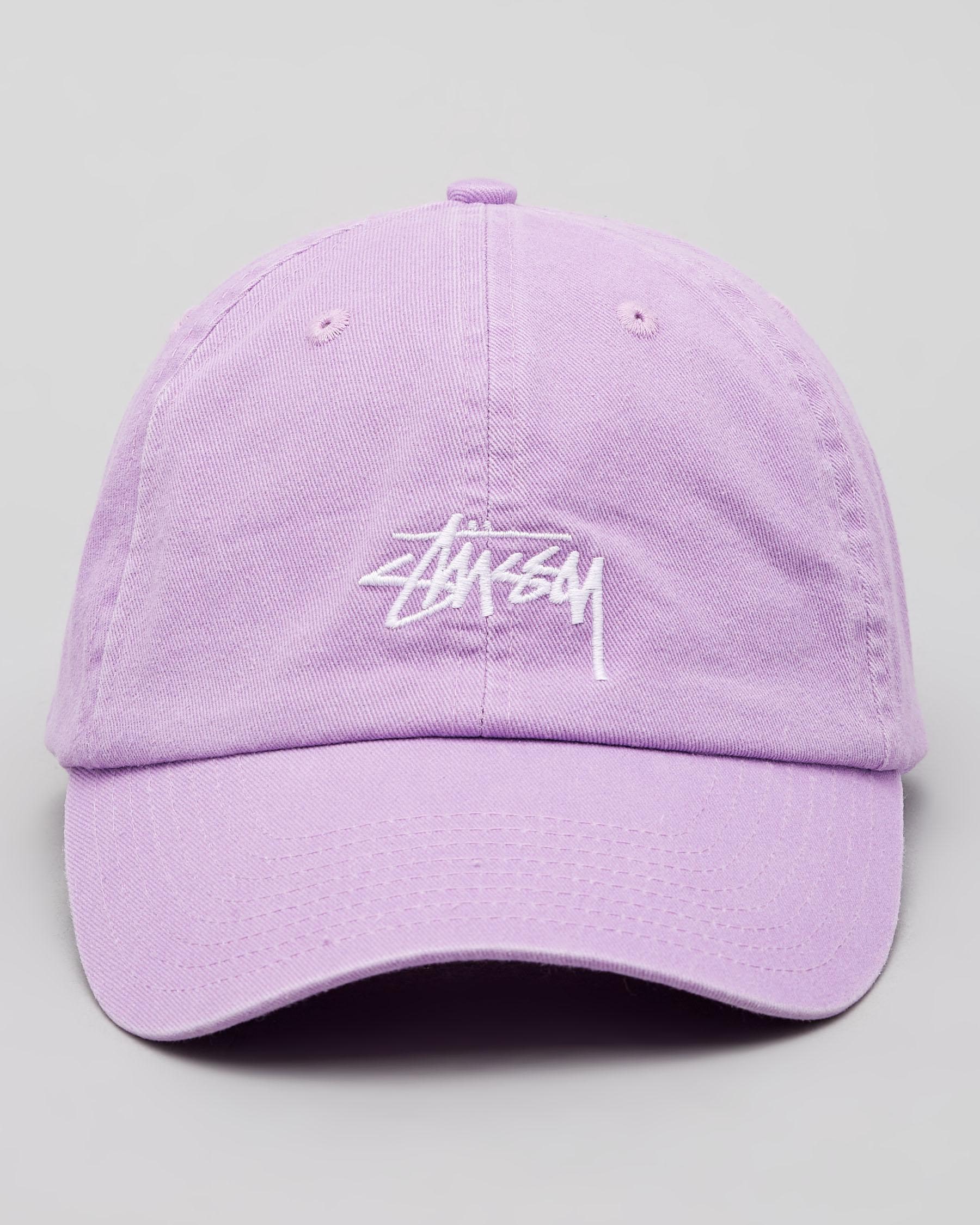 Stussy Stock Low Pro Cap In Orchid - Fast Shipping & Easy Returns ...