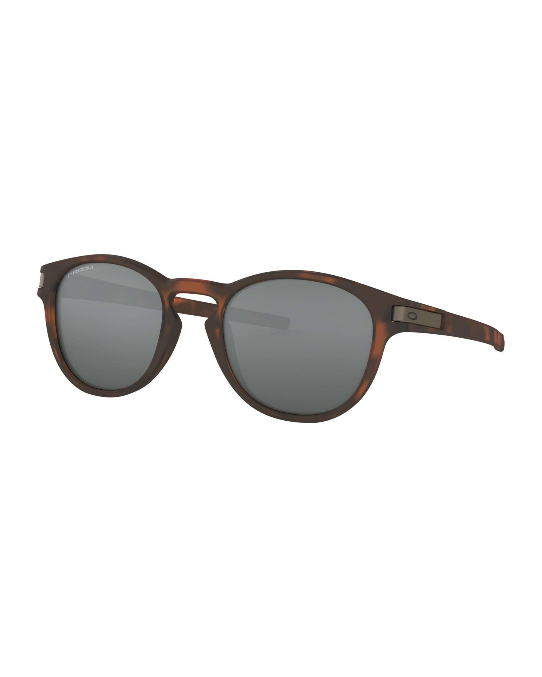 Oakley Latch Sunglasses In Matte Brown Tort  Prizm Grey - Free 