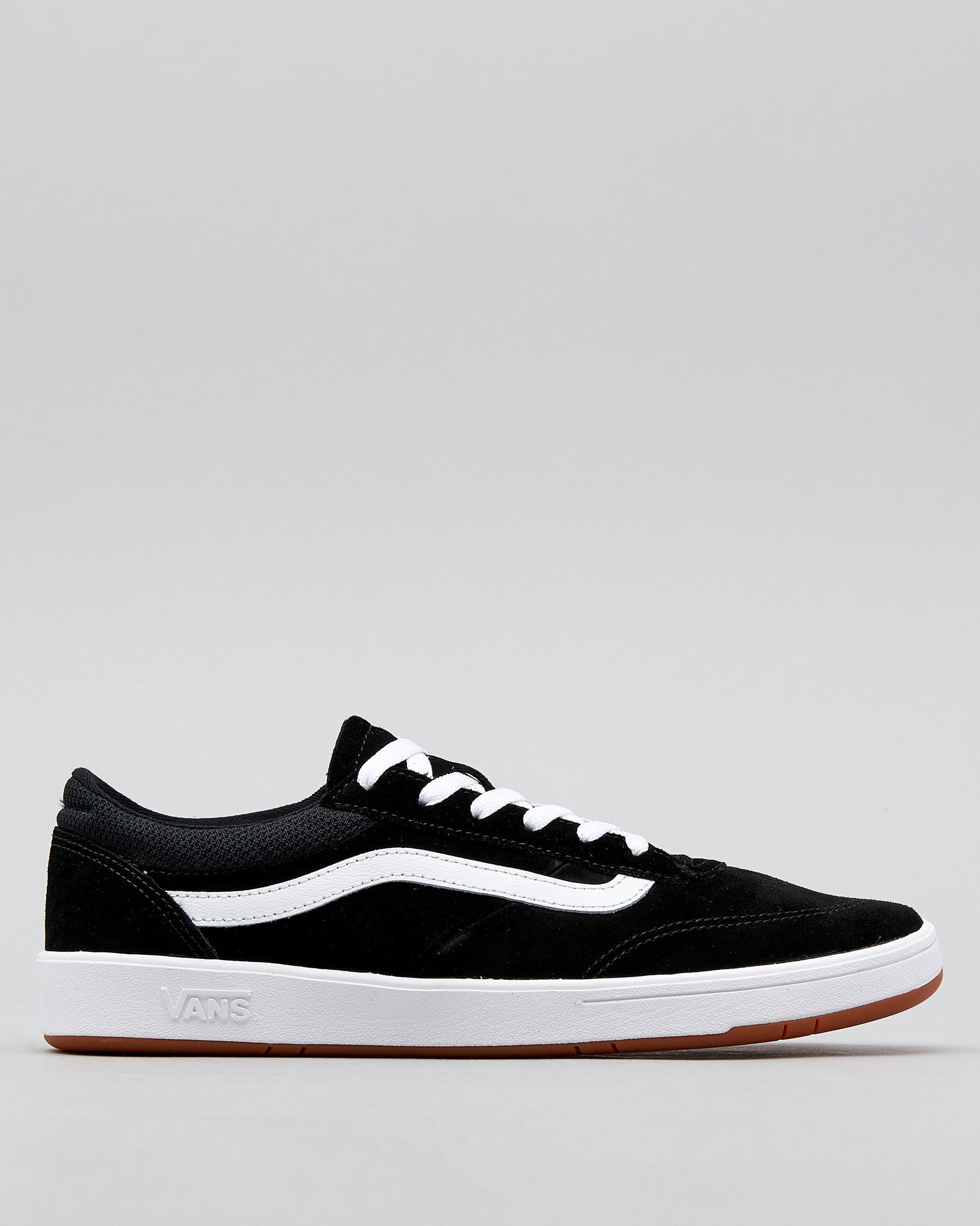 Shop Vans Cruze Comfy Cush Shoes In (Staple) Black/white - Fast ...