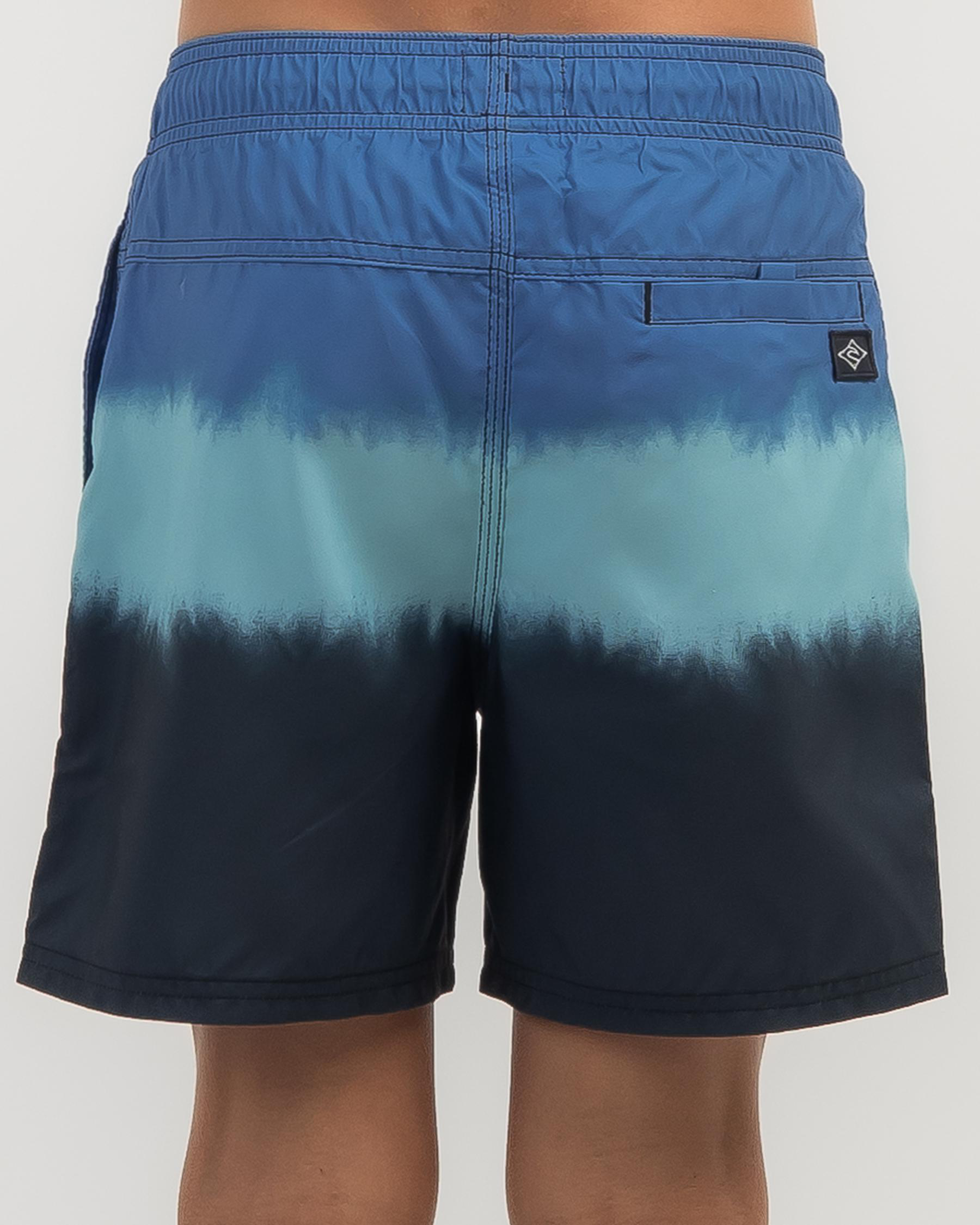 Shop Rip Curl Boys' Pure Surf Dip Volley In Royal Blue - Fast Shipping ...