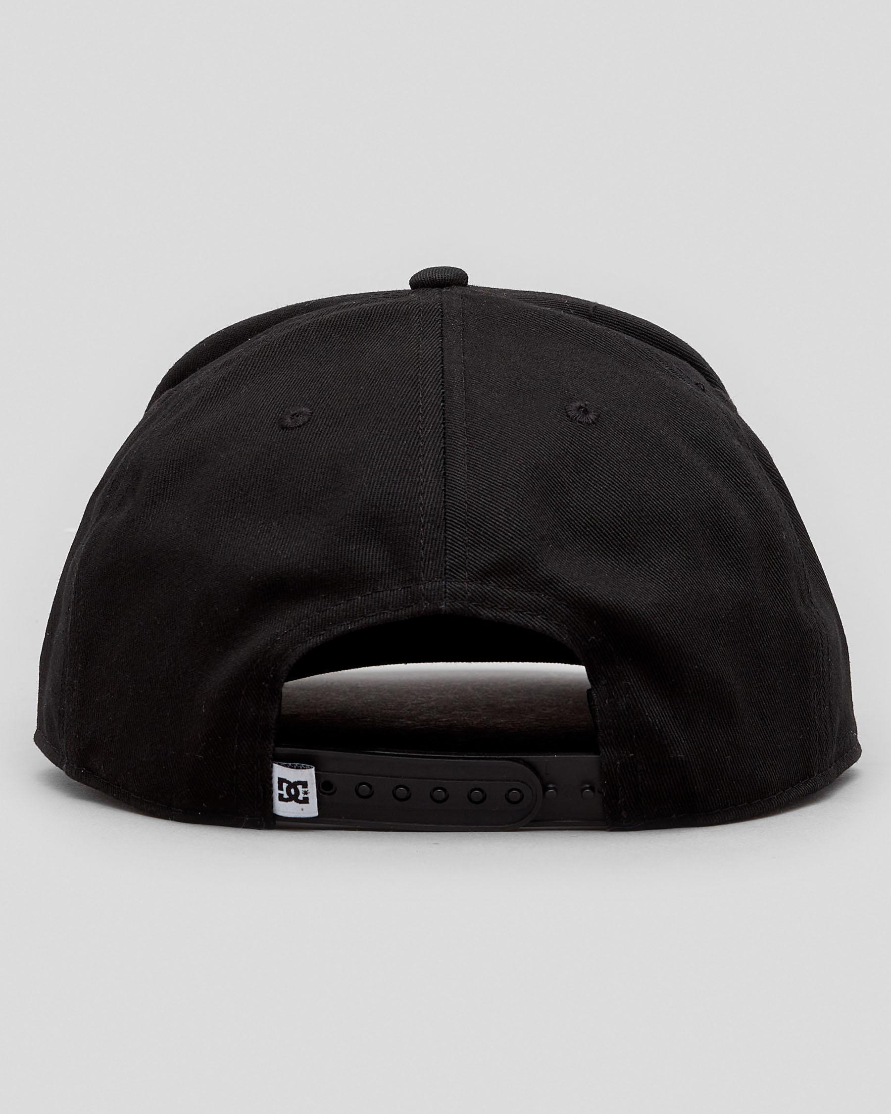 DC Shoes Reynotts 4 Snapback Cap In Black - Fast Shipping & Easy ...