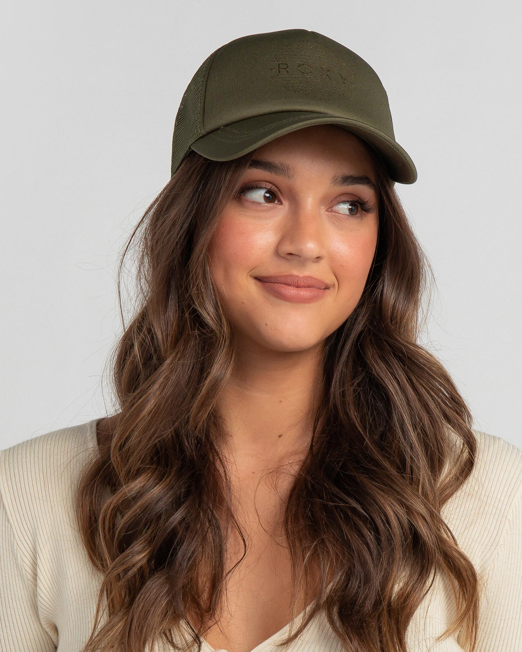 Roxy Brennan Trucker Cap In Kalamata - Fast Shipping & Easy Returns ...