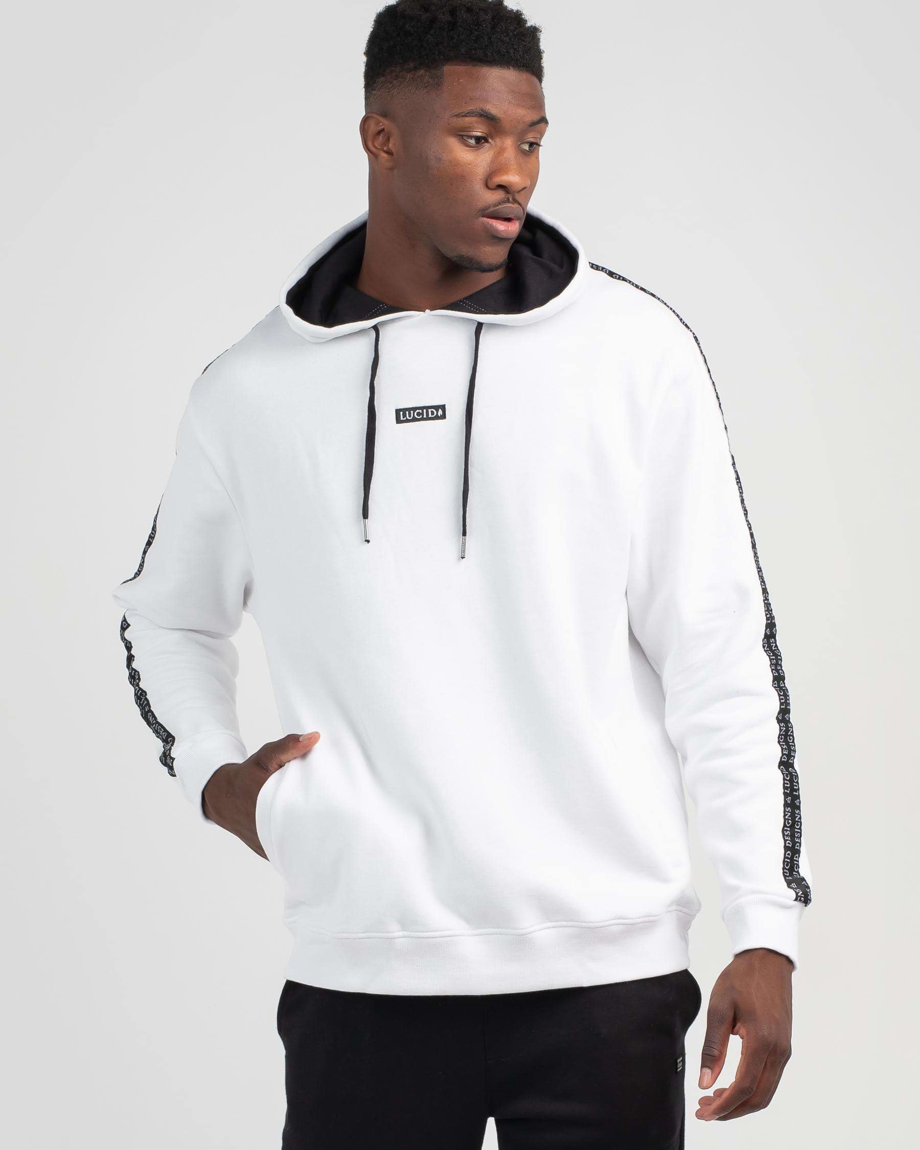 Shop Lucid Multitude Hoodie In White - Fast Shipping & Easy Returns ...