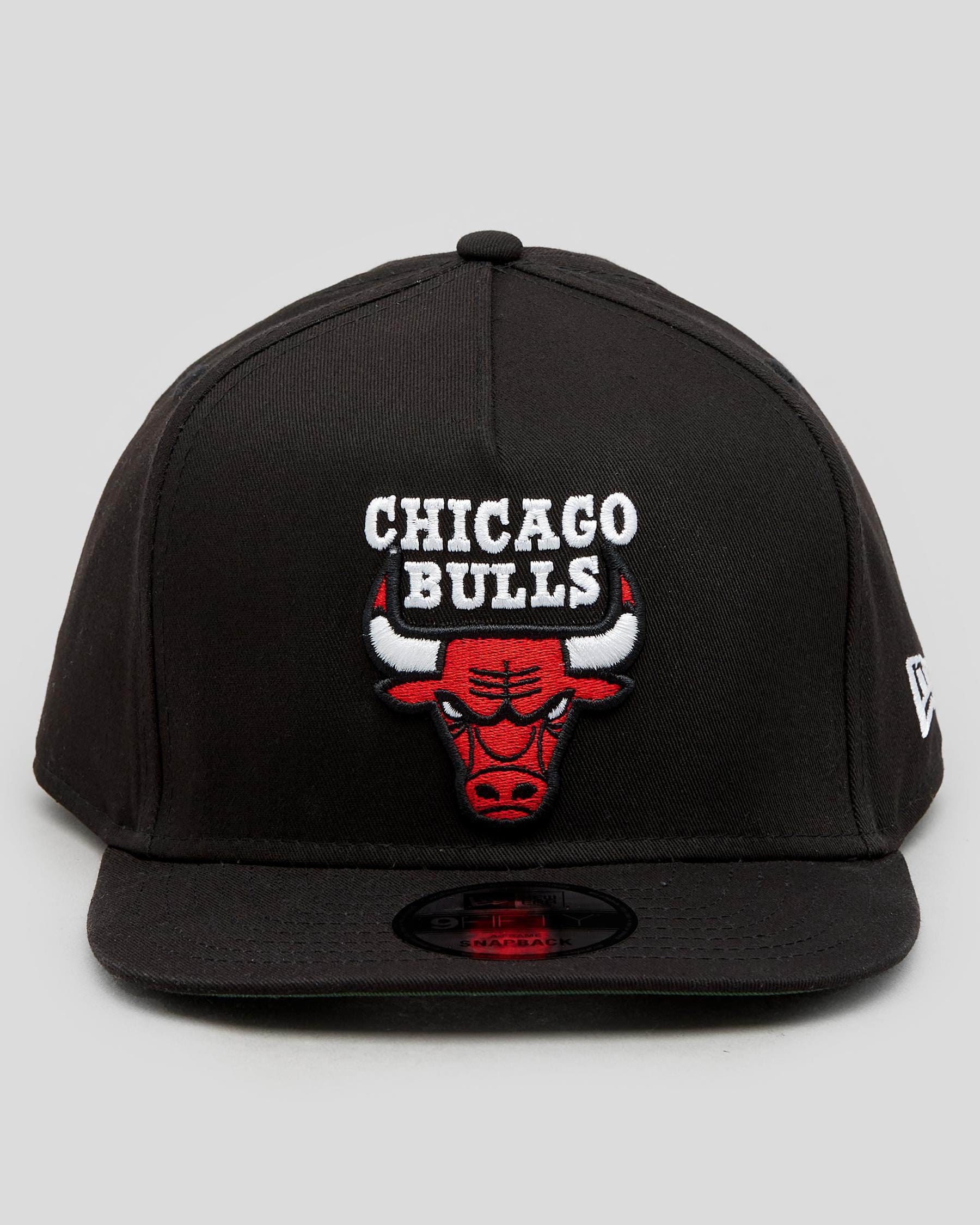 New Era Chicago Bulls 9Fifty A-Frame Snapback In Black - Fast Shipping ...