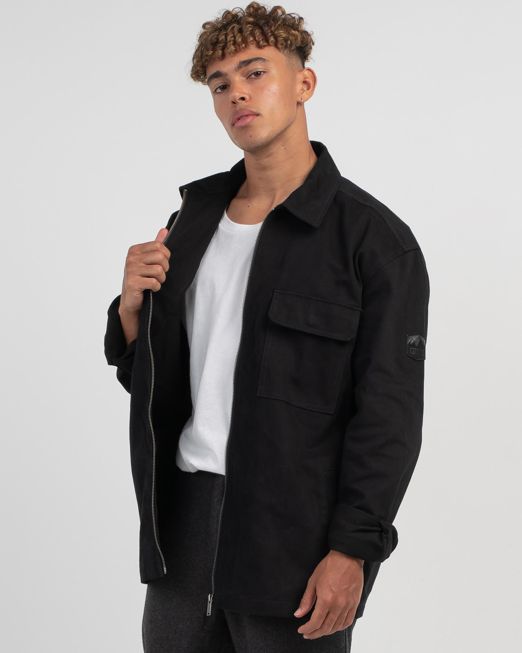 Shop Lucid Code Jacket In Black - Fast Shipping & Easy Returns - City ...