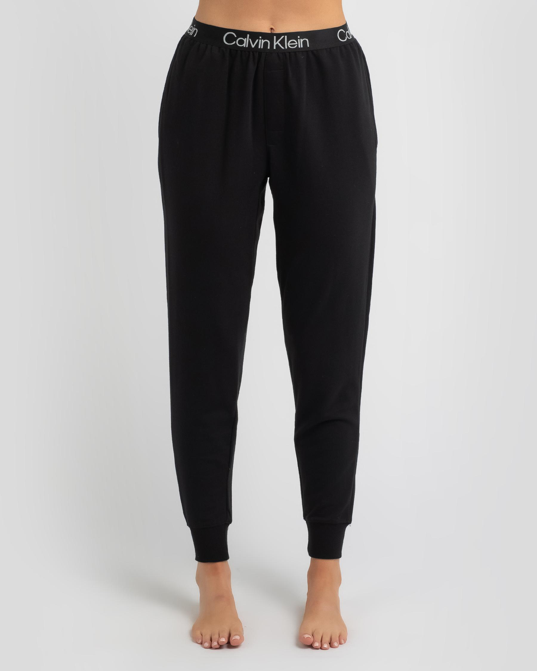 Shop Calvin Klein Structure Track Pants In Black - Fast Shipping & Easy ...