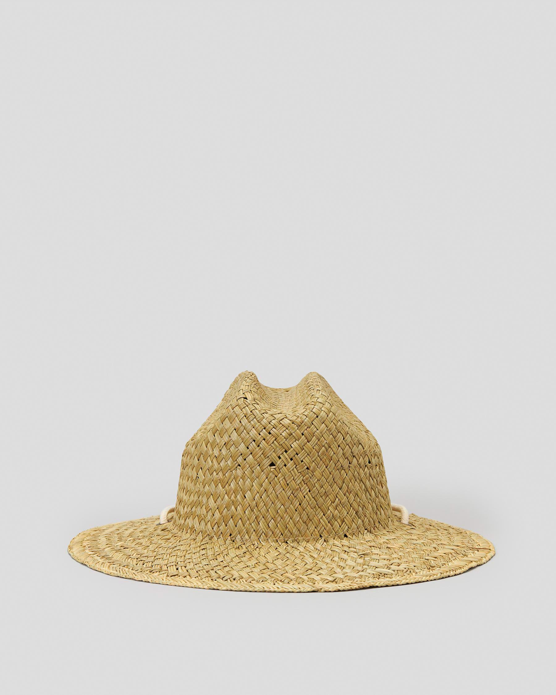 Roxy Sunshine on My Mind Panama Hat In Beige - FREE* Shipping