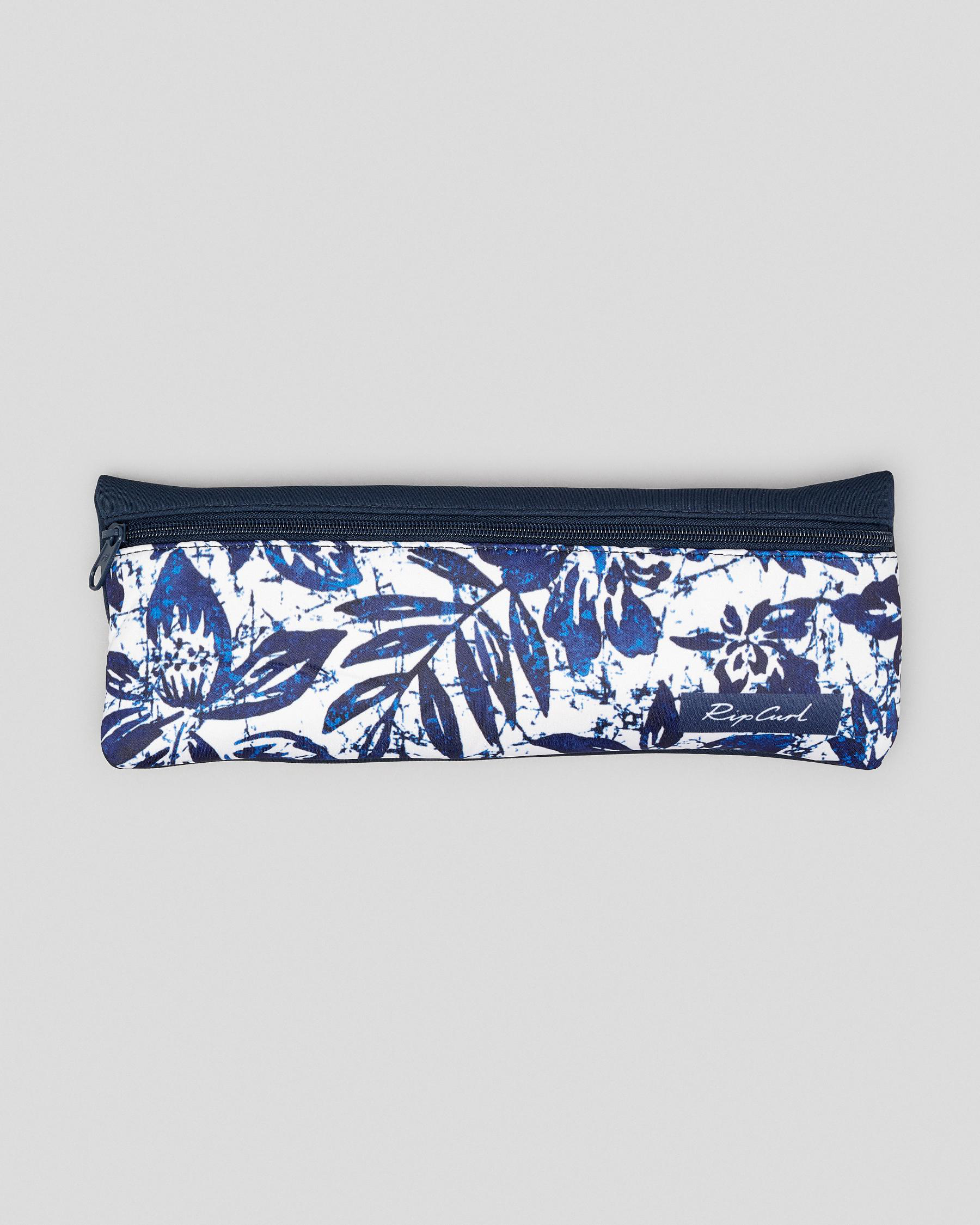 Rip Curl Long Pencil Case In Cream - FREE* Shipping & Easy Returns ...