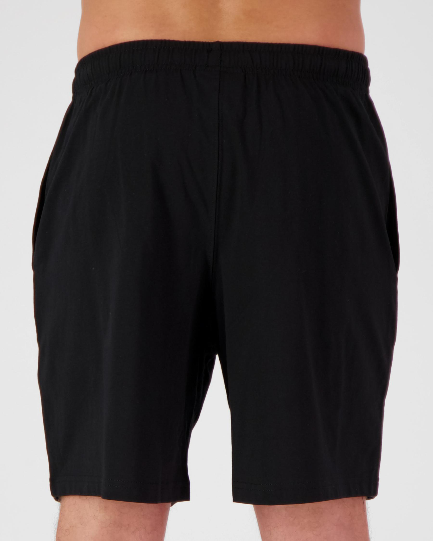 Shop Champion C Logo Jersey Shorts In Black - Fast Shipping & Easy ...