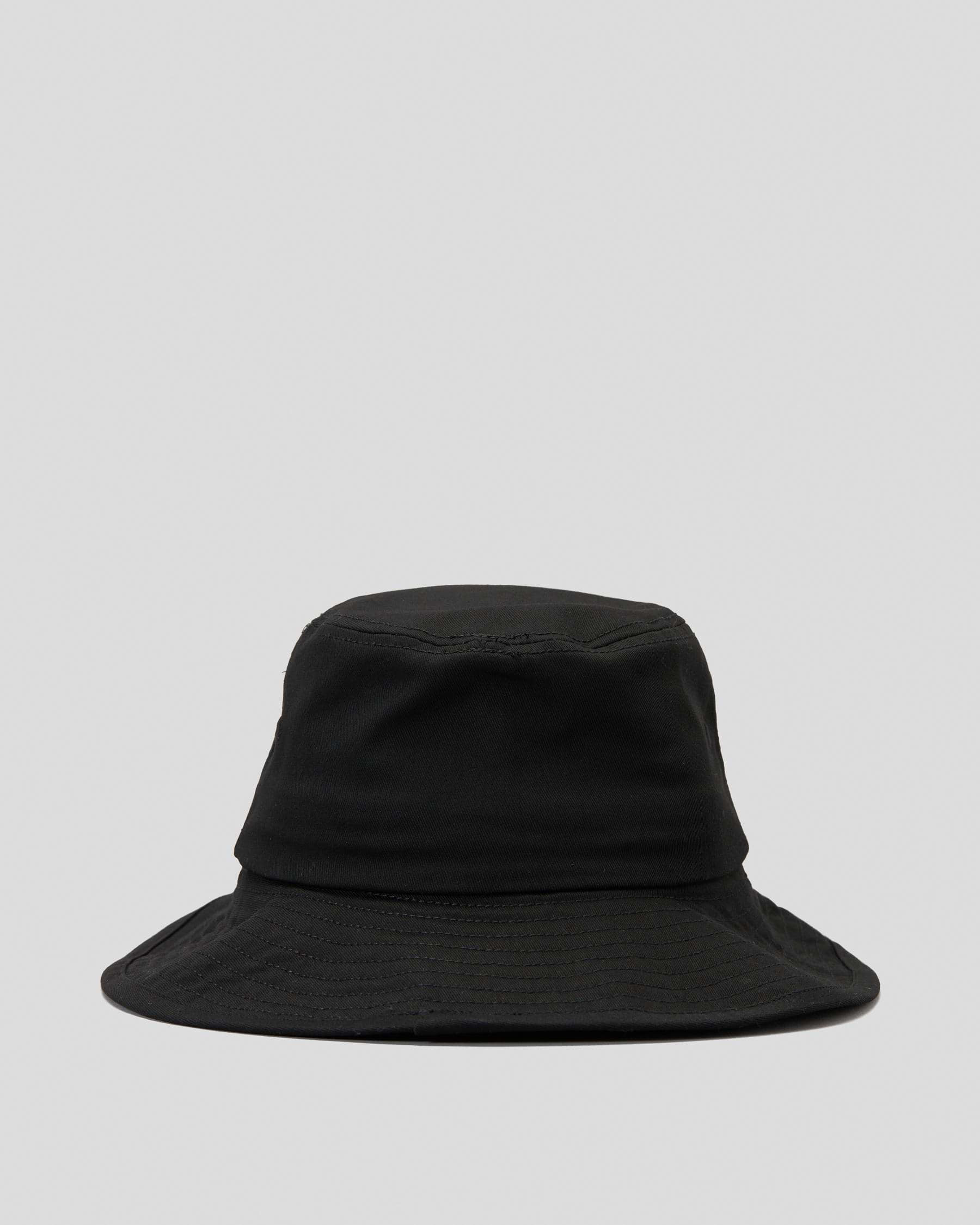 Shop Billabong Boys' Big John Hat In Black - Fast Shipping & Easy ...
