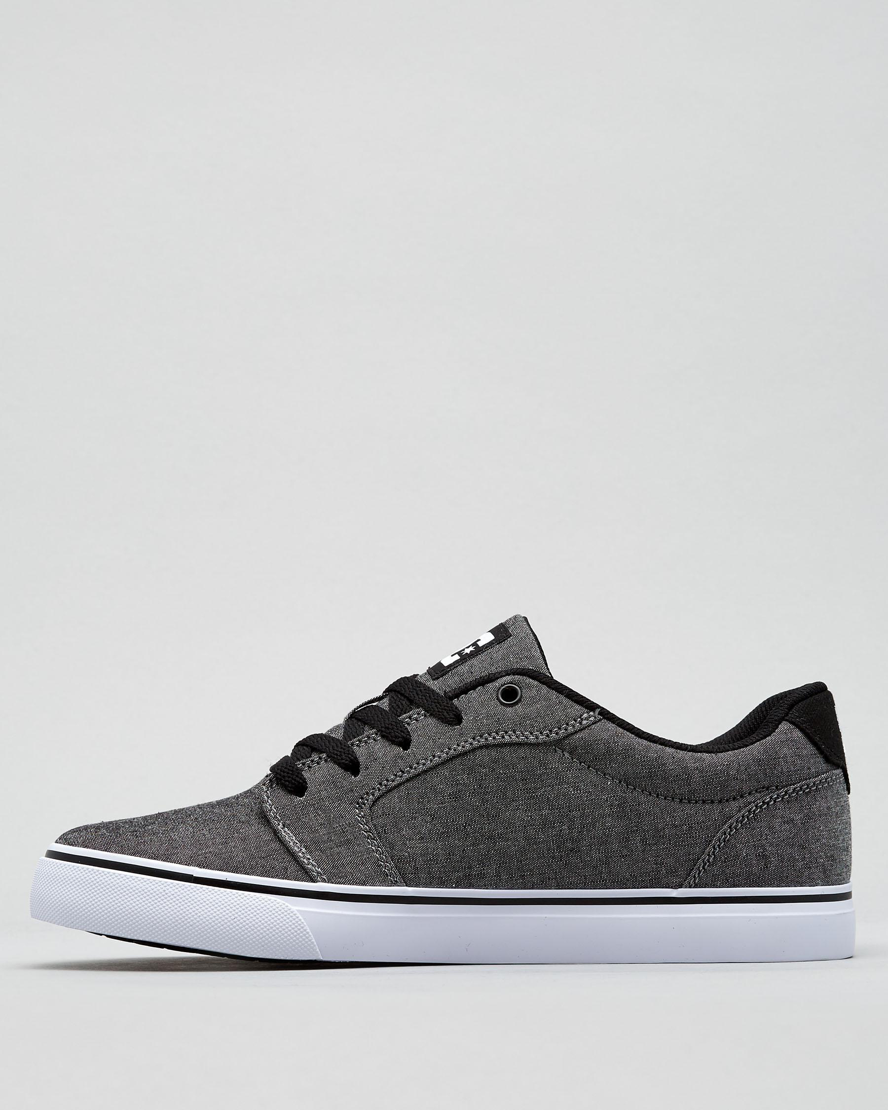 DC Shoes Anvil Shoes In Black Resin | City Beach Australia