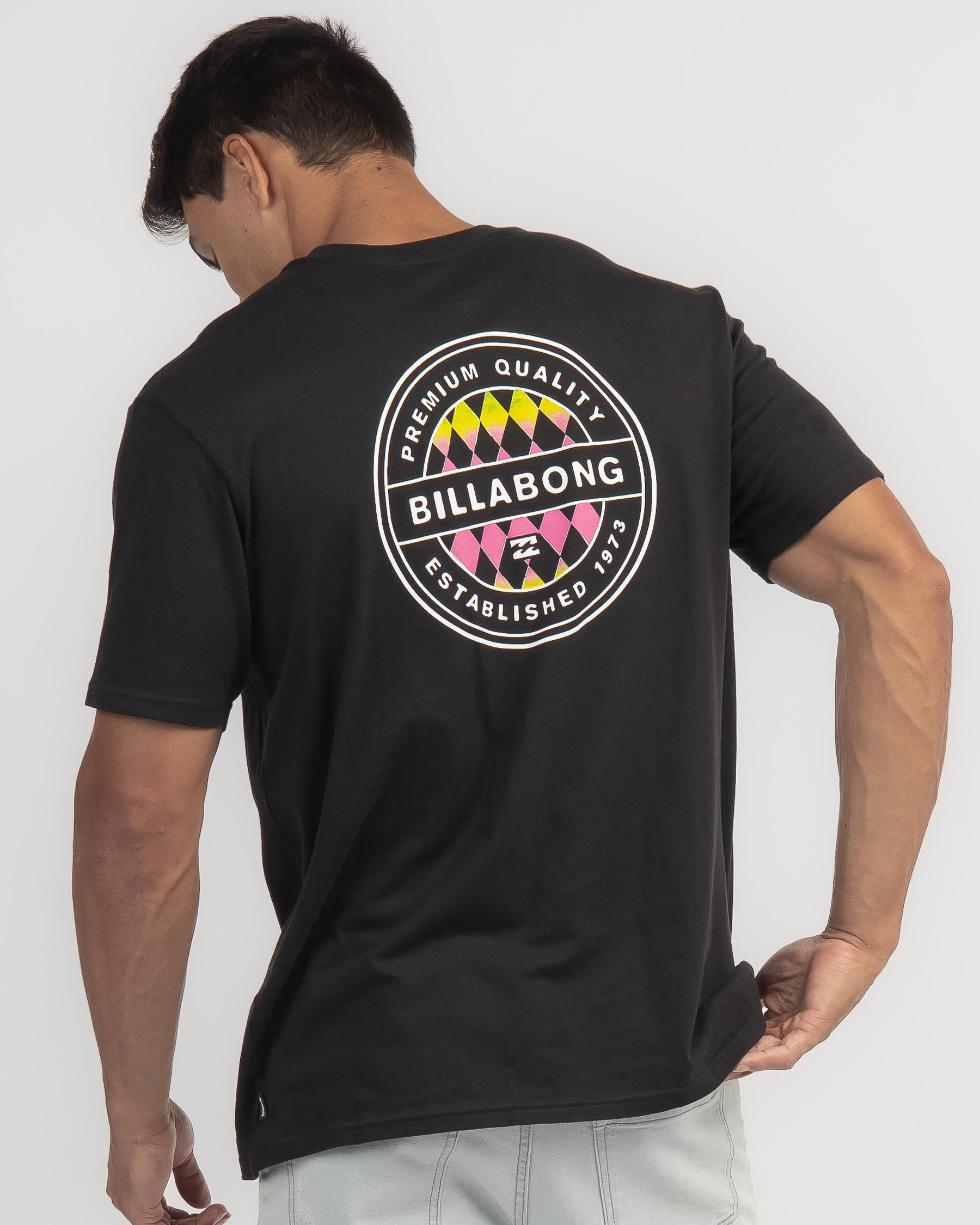 Billabong Rotor T-shirt In Black - Fast Shipping & Easy Returns - City 