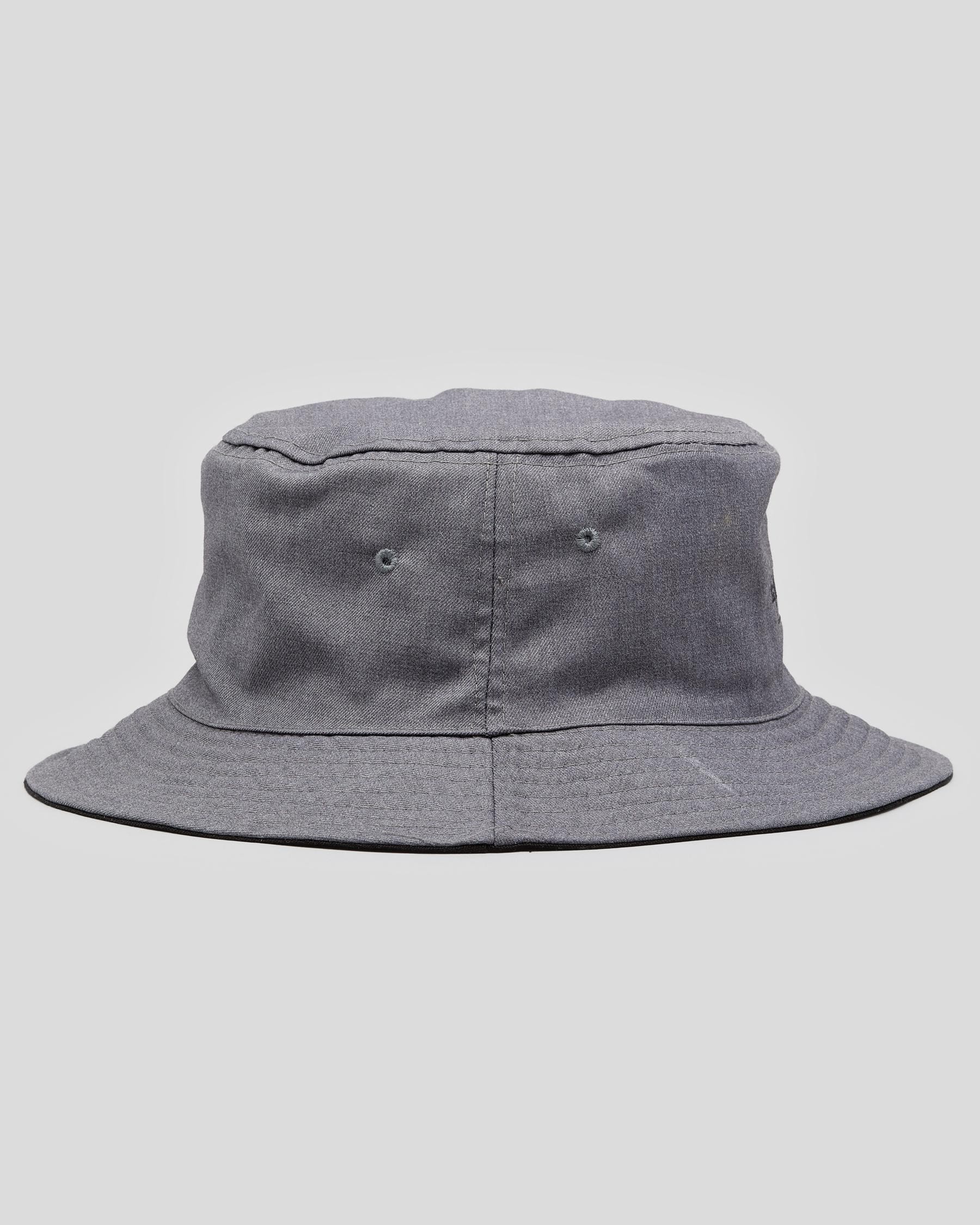 Shop Lucid Vision Reversible Bucket Hat In Grey/black - Fast Shipping ...