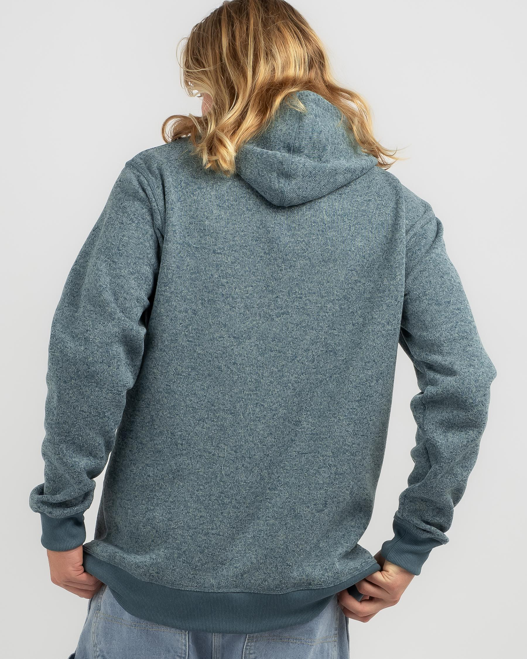 Shop Rip Curl Crescent Hoodie In Bluestone - Fast Shipping & Easy ...