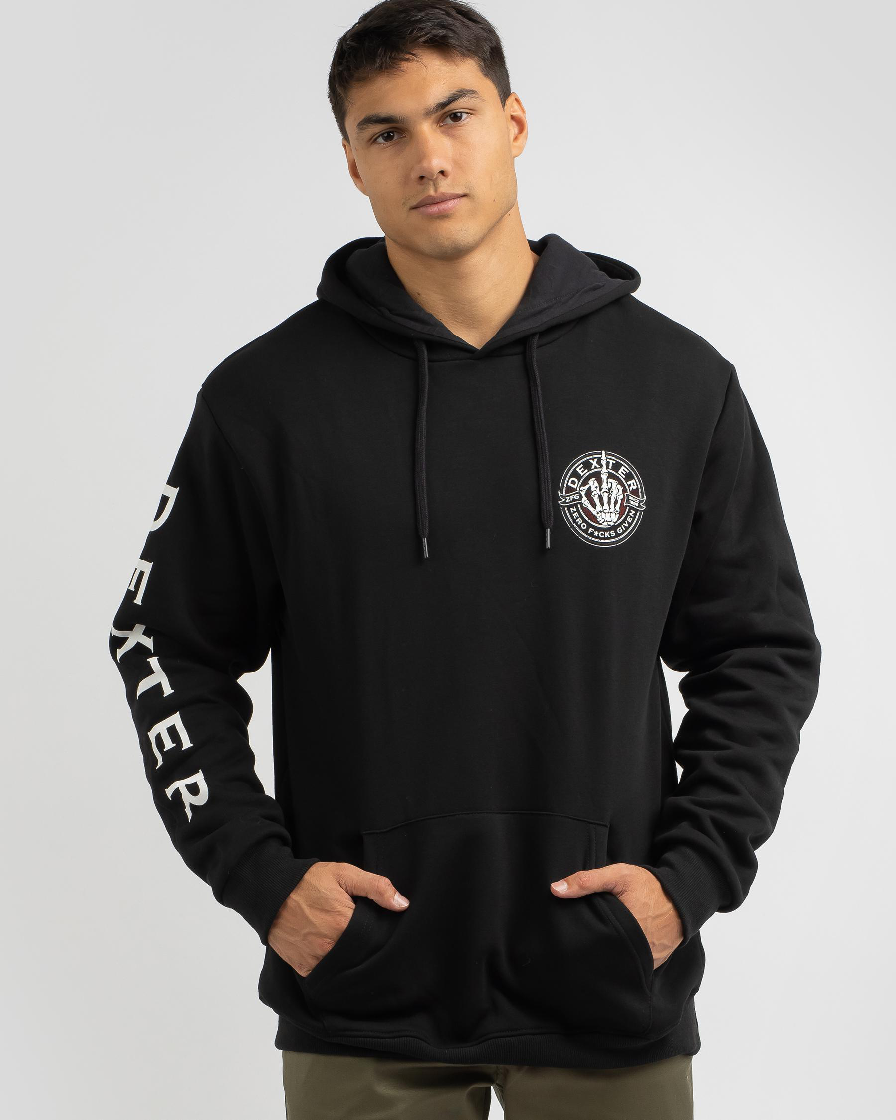 Shop Dexter ZFG Hoodie In Black - Fast Shipping & Easy Returns - City ...