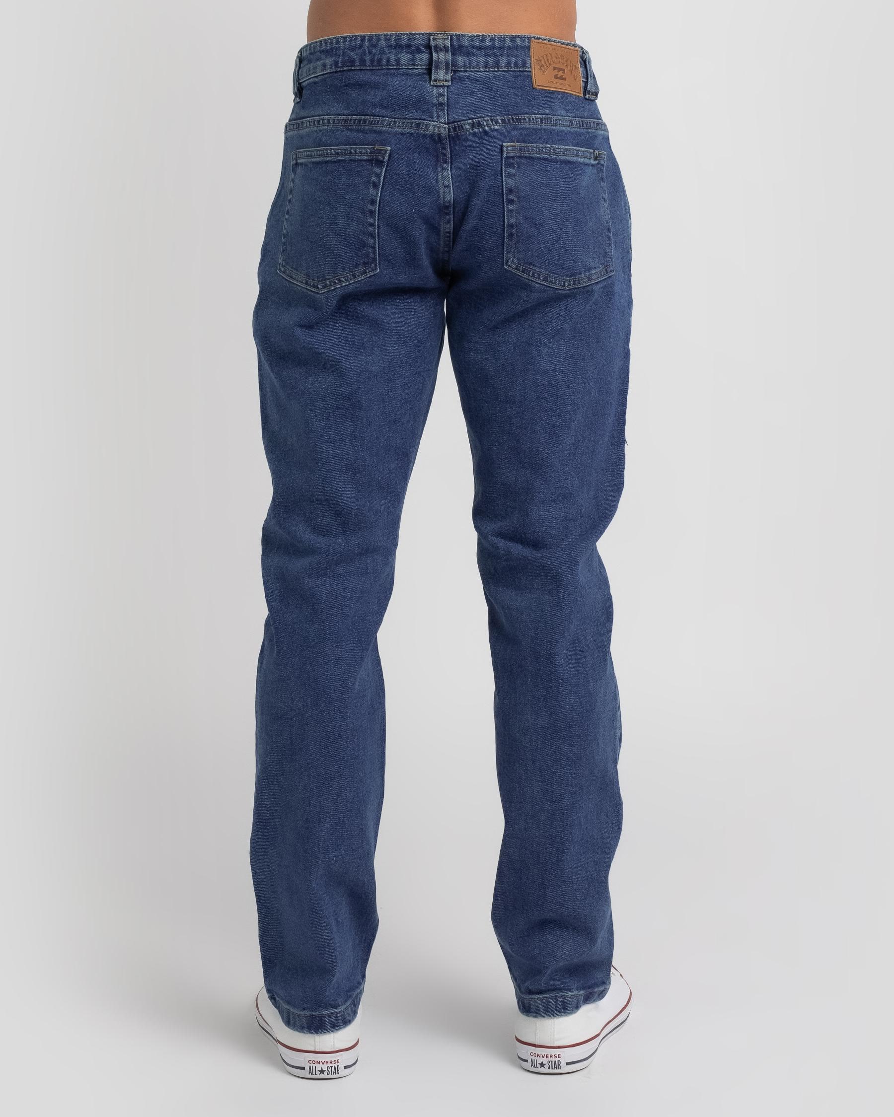 Shop Billabong 73 Jeans In Ocean Wash - Fast Shipping & Easy Returns ...