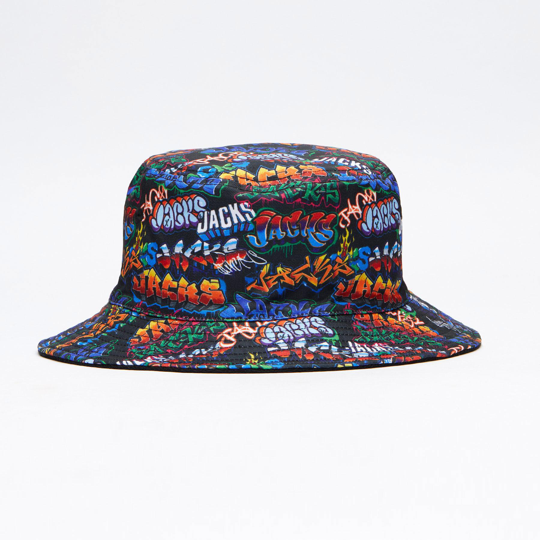 Shop Jacks Boys Spray Bucket Hat In Multi/black - Fast Shipping & Easy ...