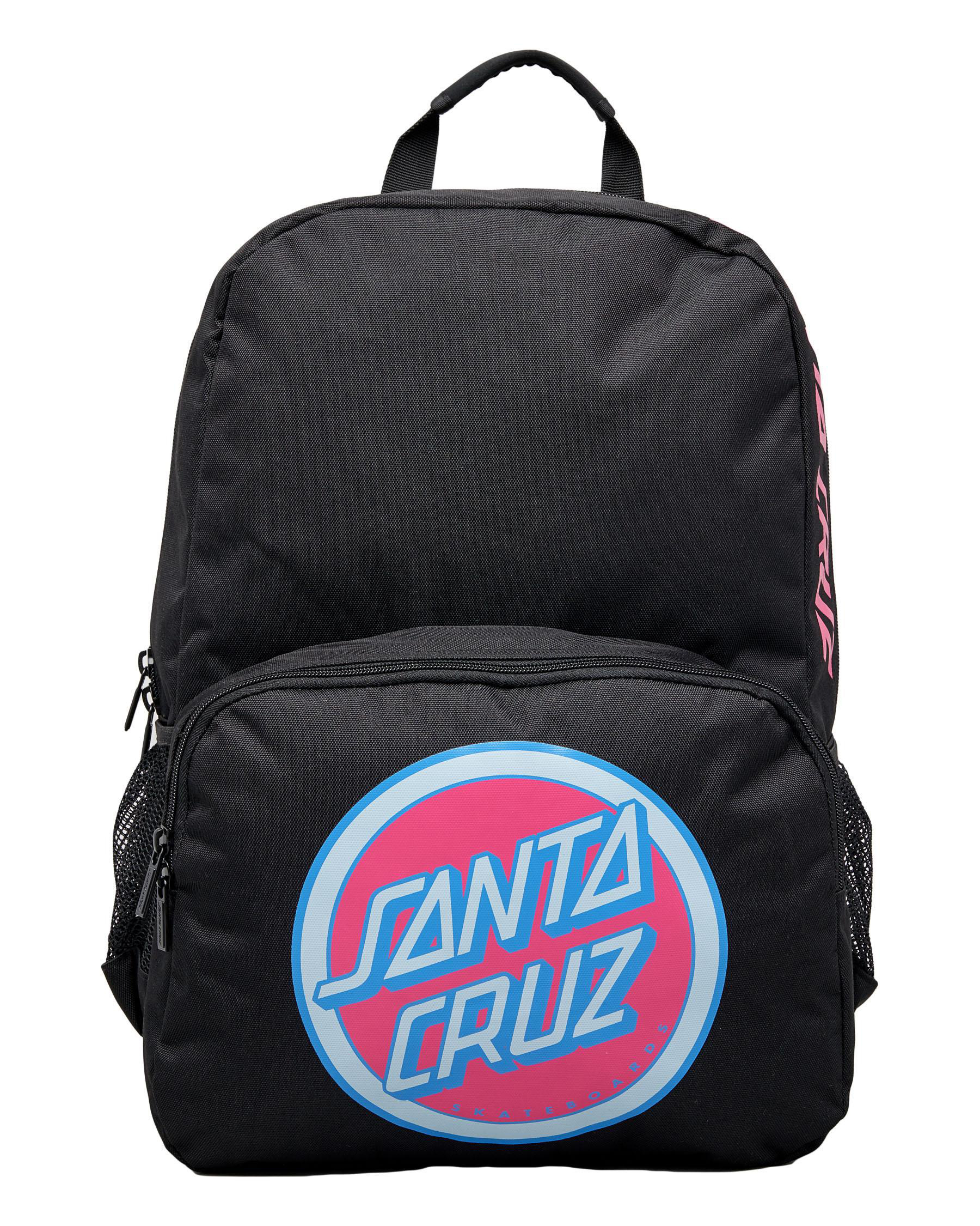 Santa Cruz Retro Dot Backpack In Black - FREE* Shipping & Easy Returns ...