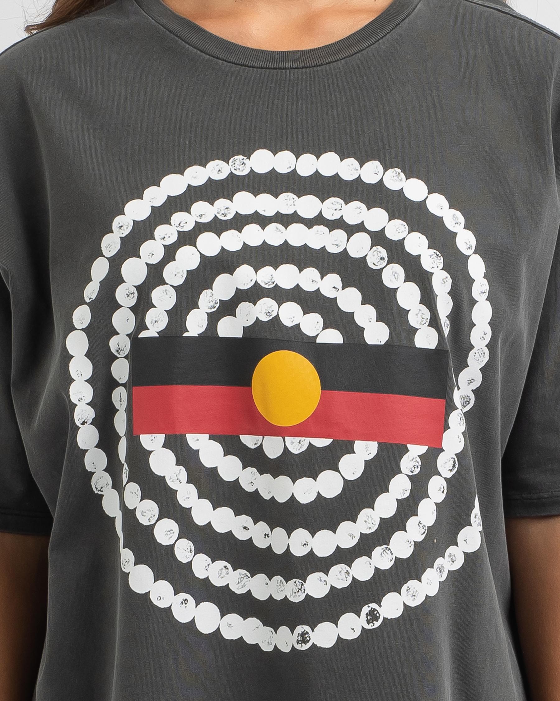 billabong aboriginal flag shirt