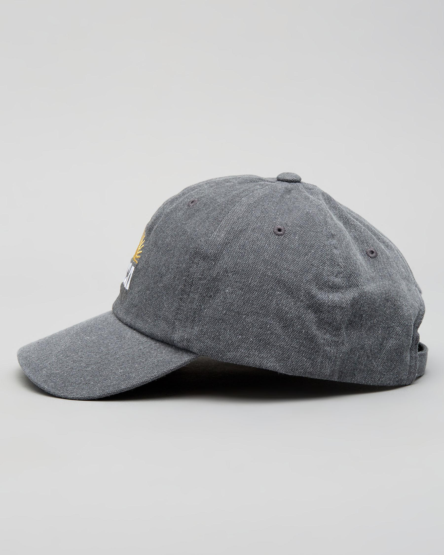 RVCA Dawn Cap In Washed Black - Fast Shipping & Easy Returns - City ...