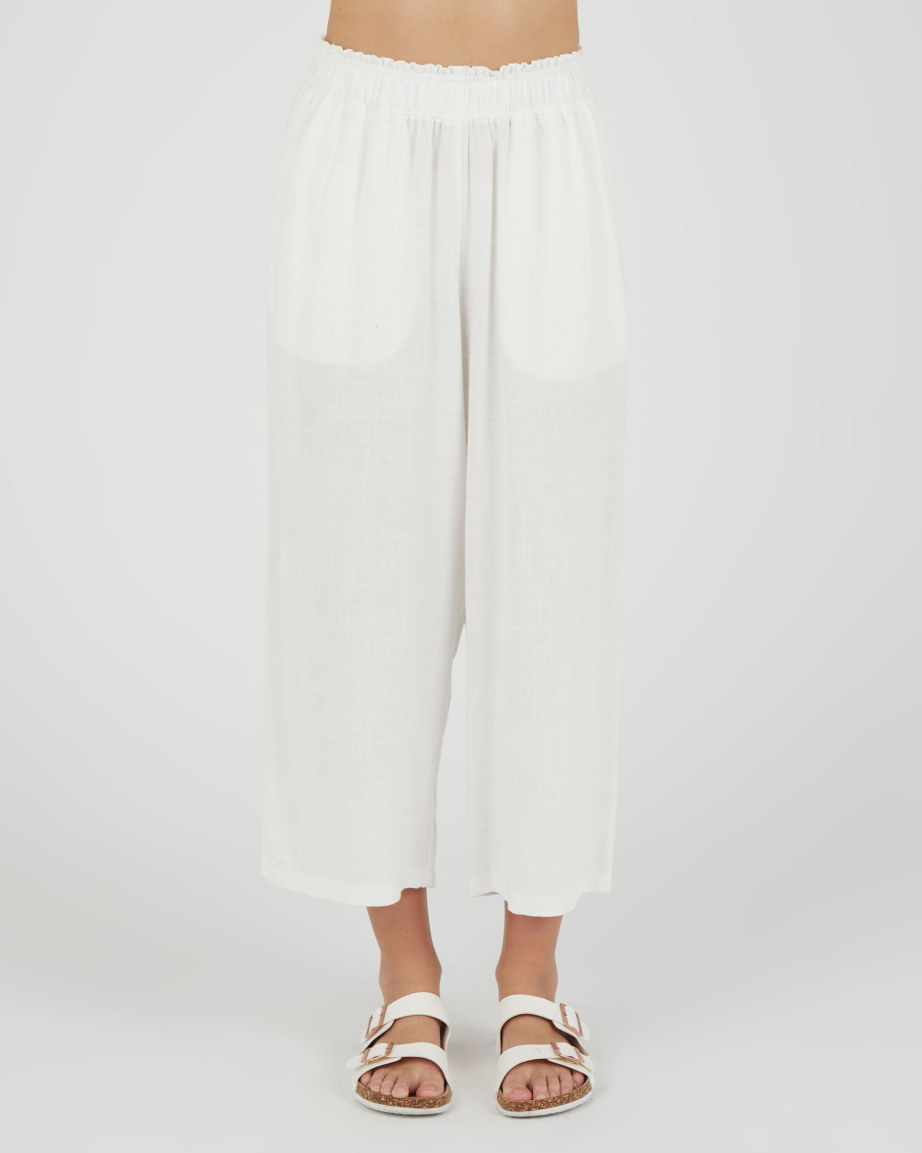 Shop Ava And Ever Girls' Mykonos Beach Pants In White - Fast Shipping ...