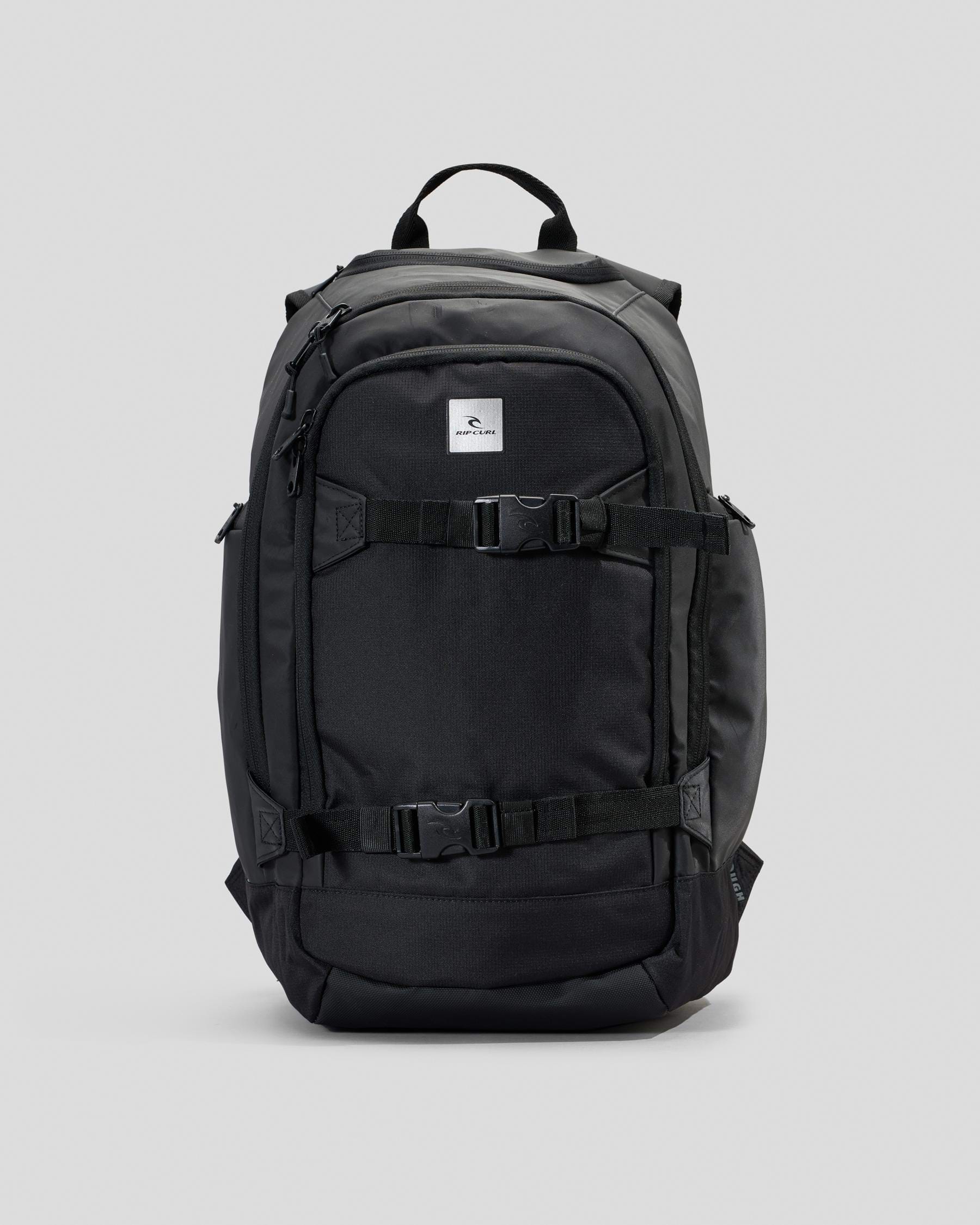 Shop Rip Curl Posse 33L Midnight Backpack In Midnight - Fast Shipping ...