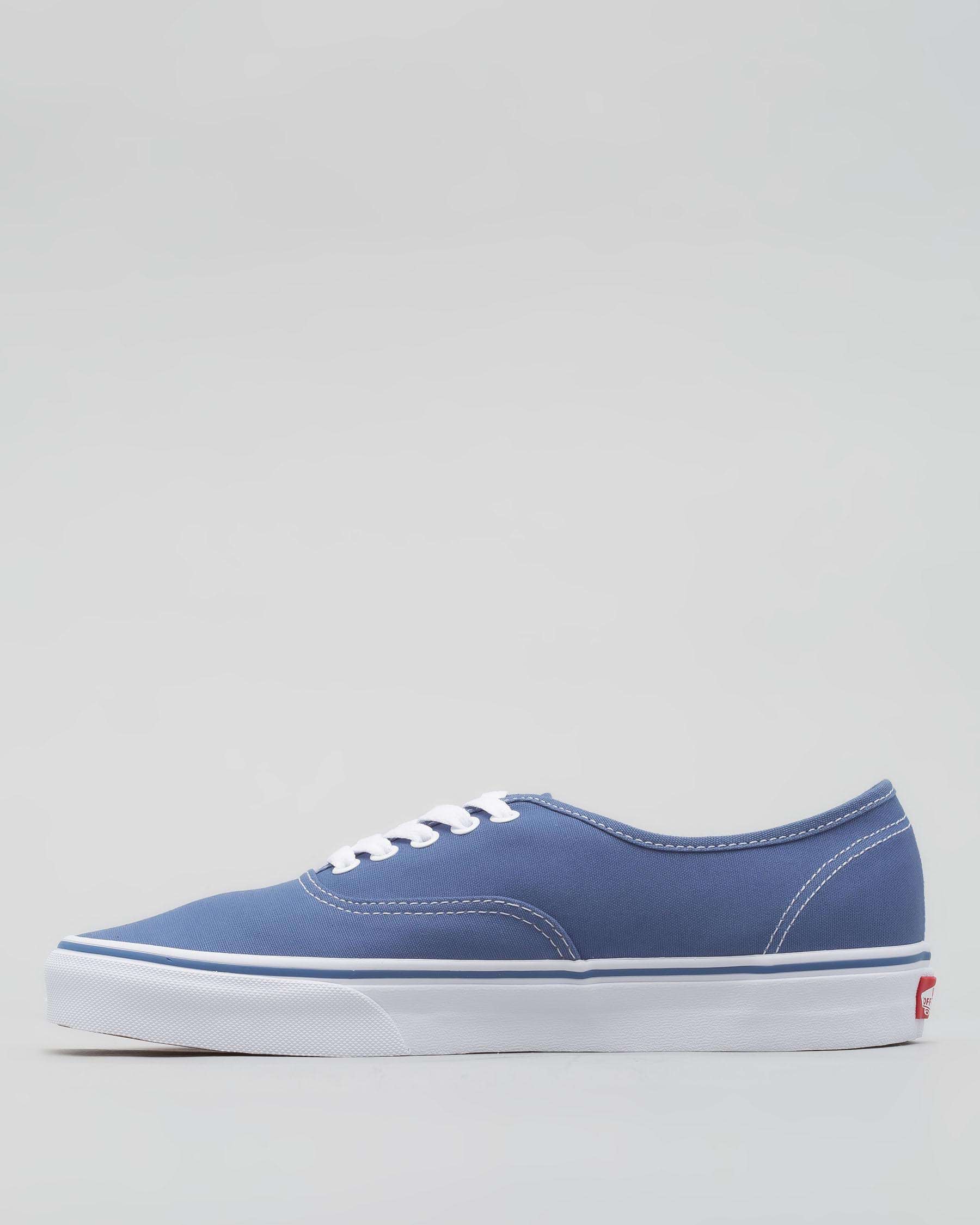Shop Vans Authentic Shoes In Navy - Fast Shipping & Easy Returns - City ...