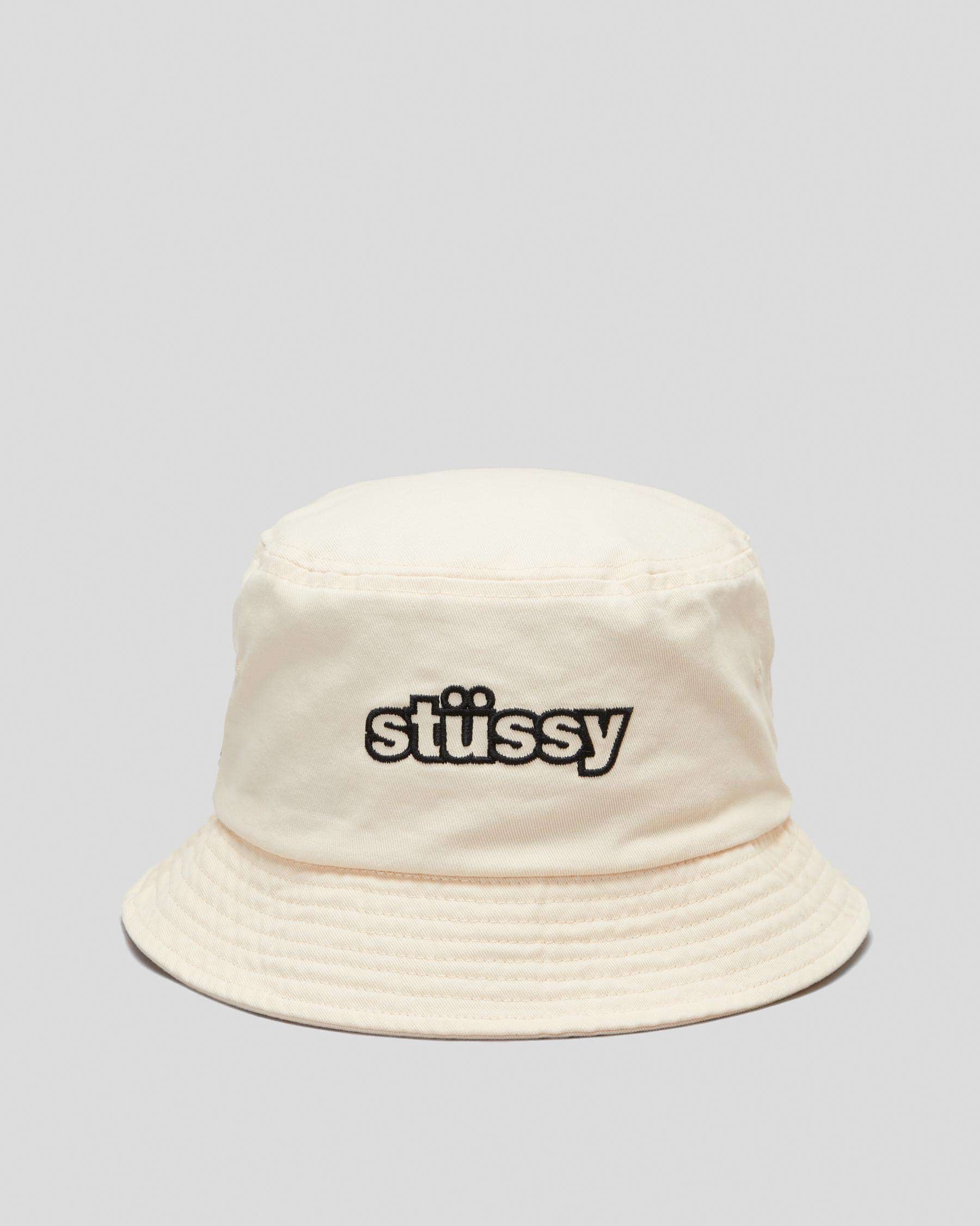 stussy bucket hat womens