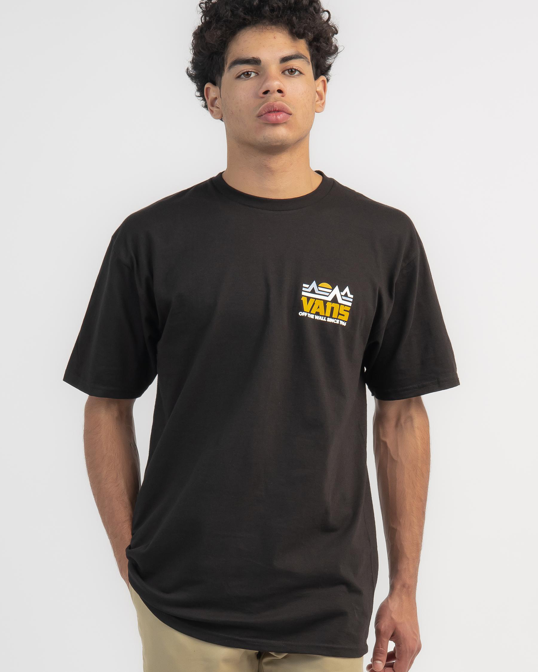 Shop Vans MT Vans T-Shirt In Black - Fast Shipping & Easy Returns ...