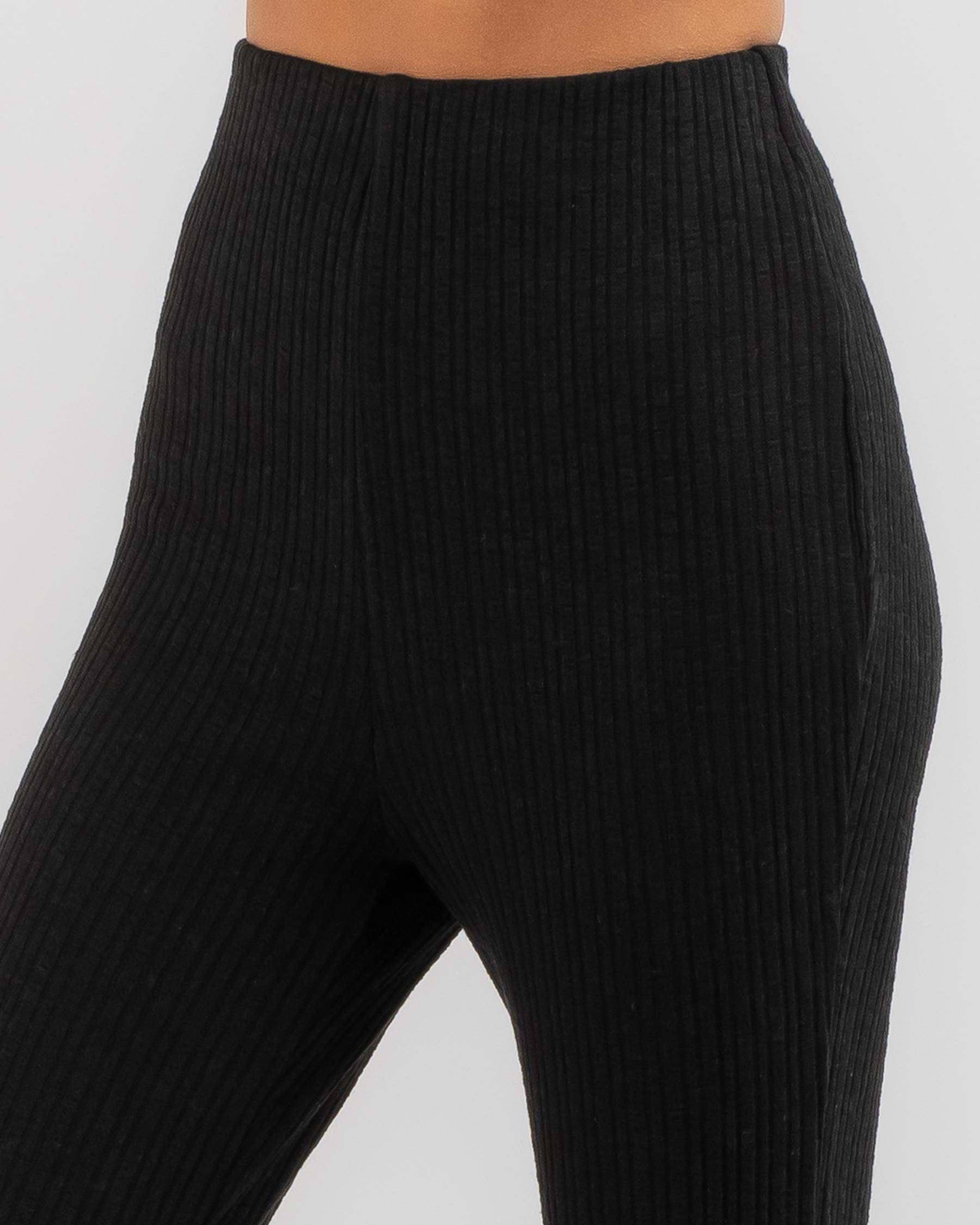 Shop Mooloola Storm Lounge Pants In Black - Fast Shipping & Easy ...