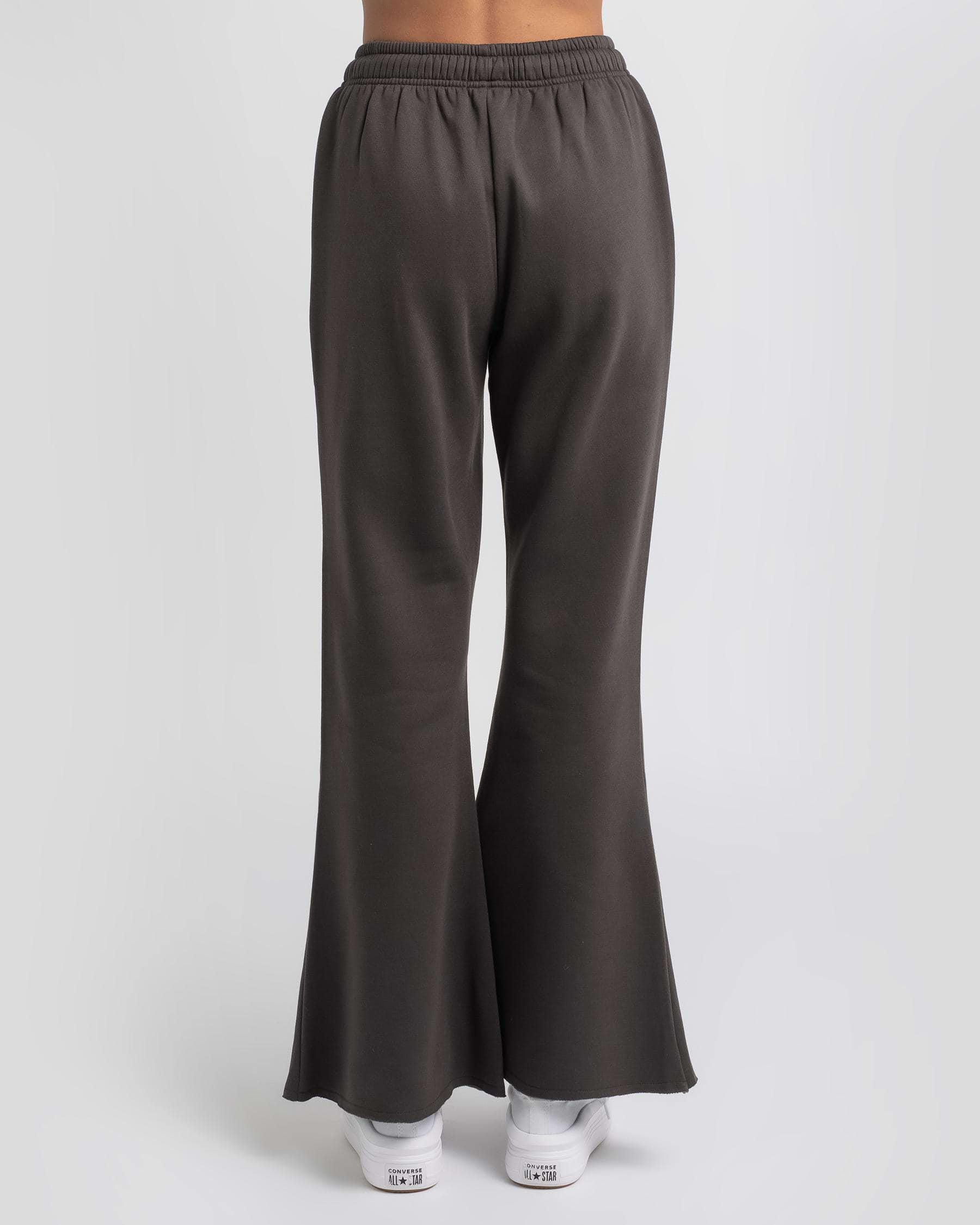 Ava And Ever Aspen Track Pants In Washed Black - Fast Shipping & Easy ...