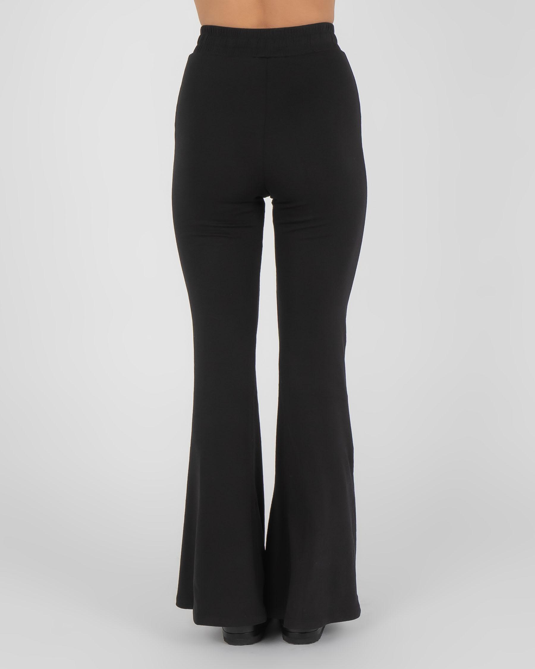 Shop Mooloola Kenzie Lounge Pants In Black - Fast Shipping & Easy ...