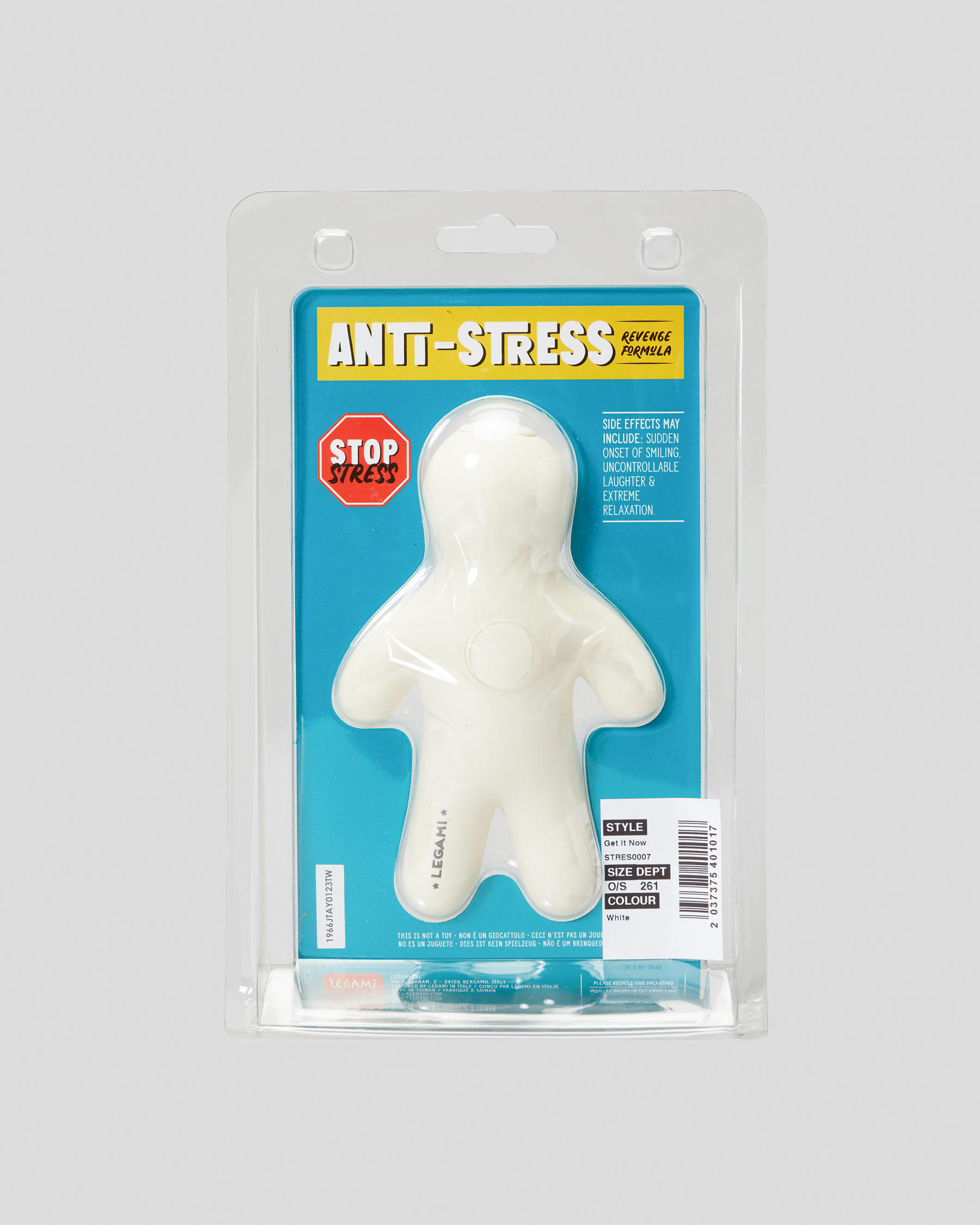 Get It Now Voodoo Ex Stress Toy In White - FREE* Shipping & Easy Returns -  City Beach United States