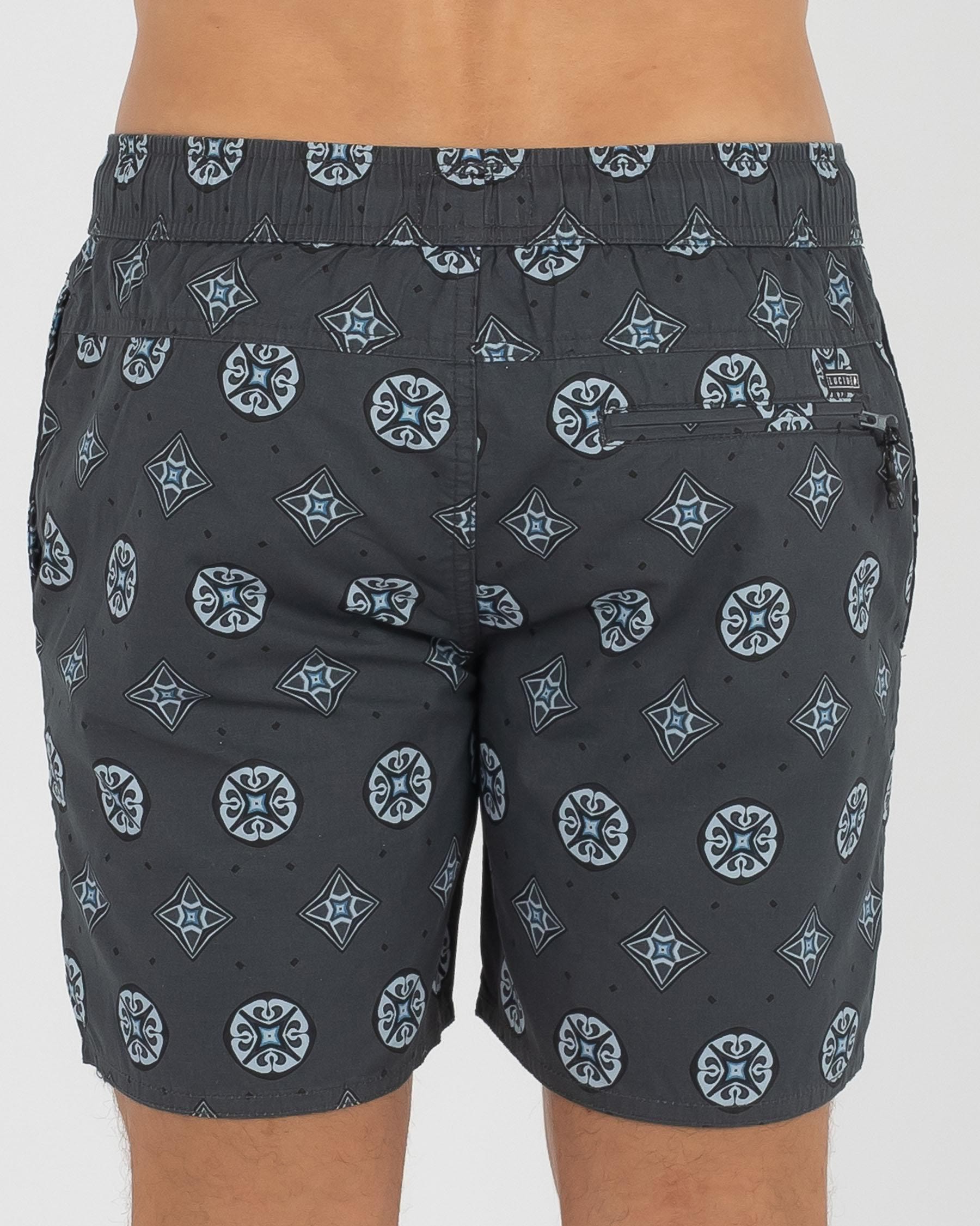 Shop Lucid Utopia Mully Shorts In Blue - Fast Shipping & Easy Returns ...