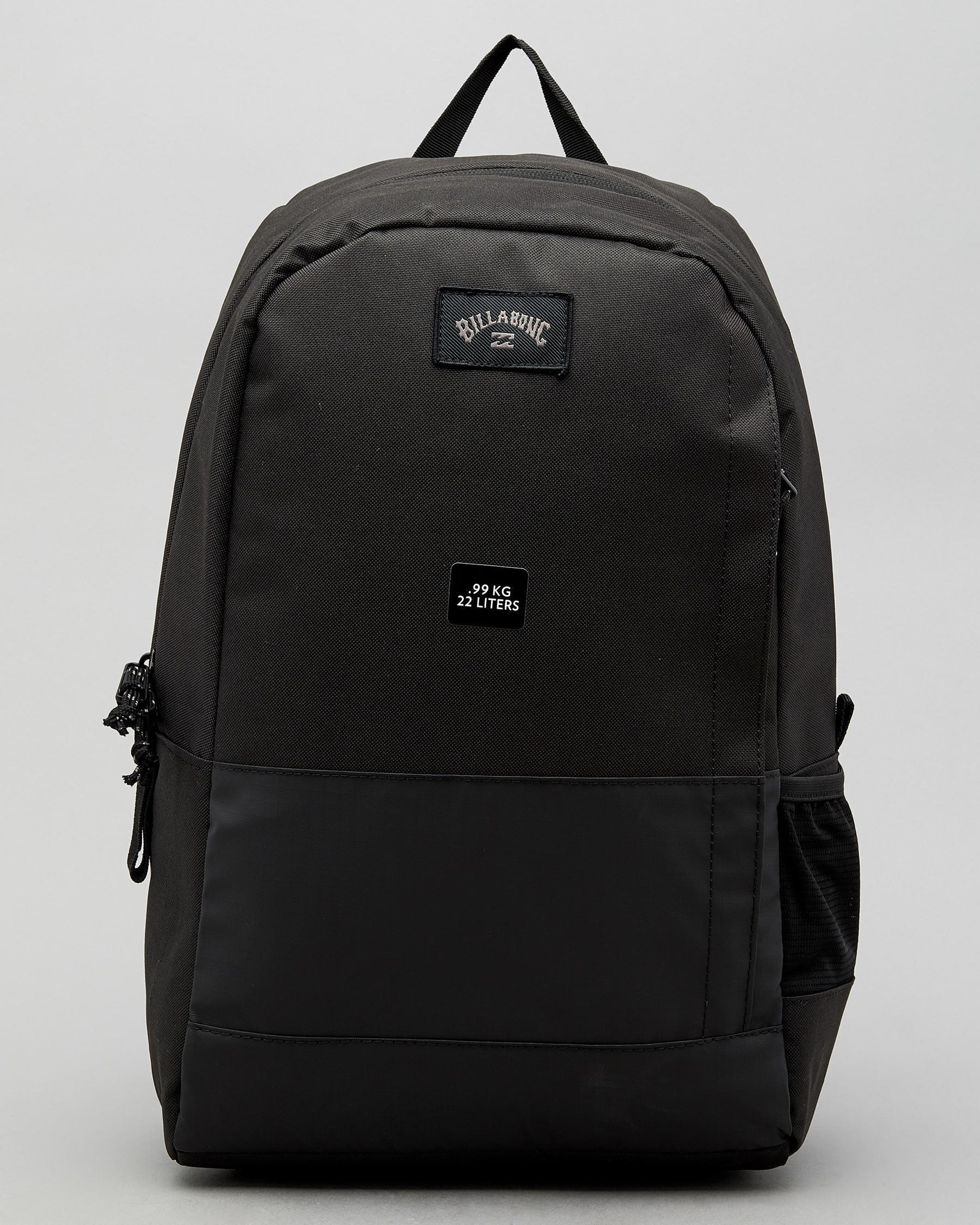 Shop Billabong Command Lite Backpack In Stealth - Fast Shipping & Easy ...