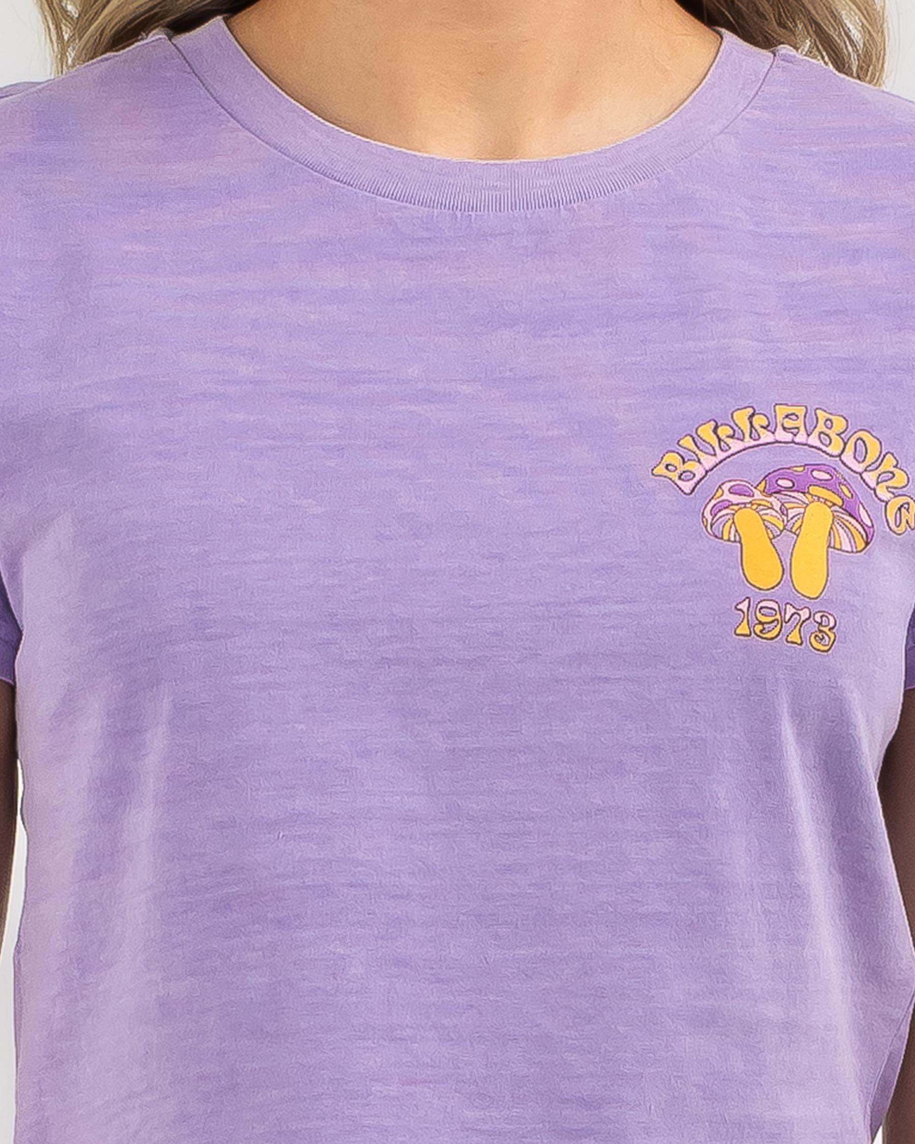 Violet Delight Crop - T-Shirt for Women