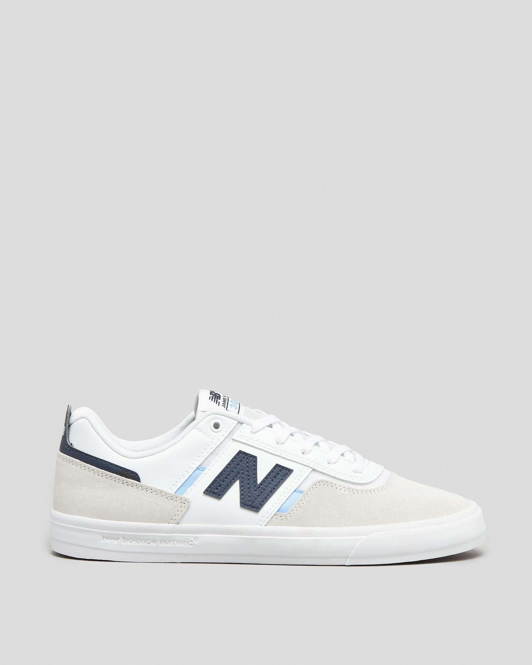 Shop New Balance Nb 306 Shoes In White/navy - Fast Shipping & Easy ...