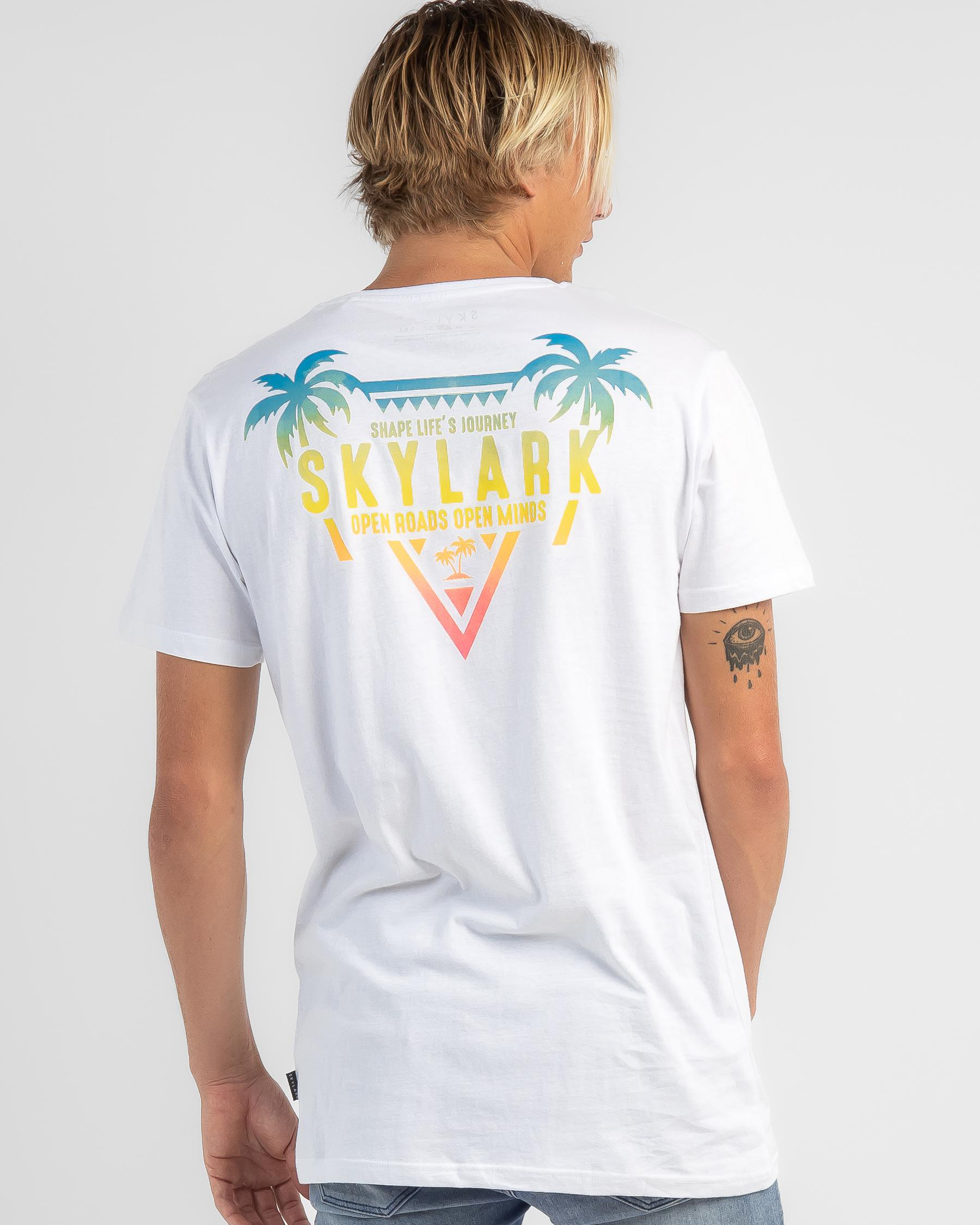 Shop Skylark Daze Off T-Shirt In White - Fast Shipping & Easy Returns ...