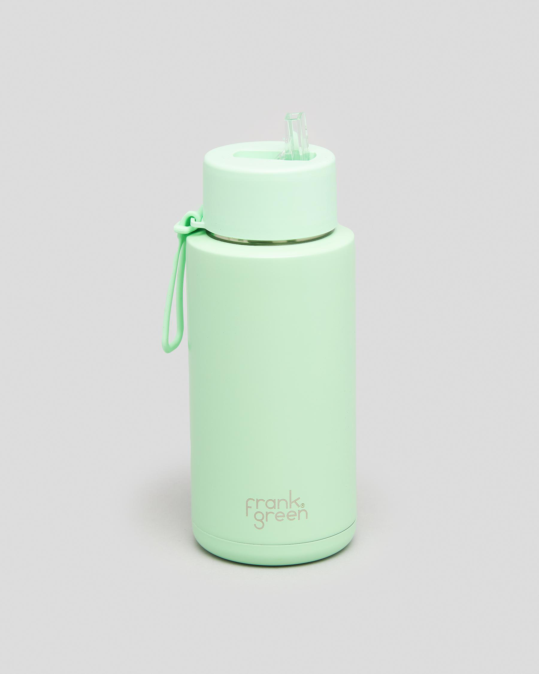 frank green 34oz Ceramic Reusable Bottle Mint Gelato