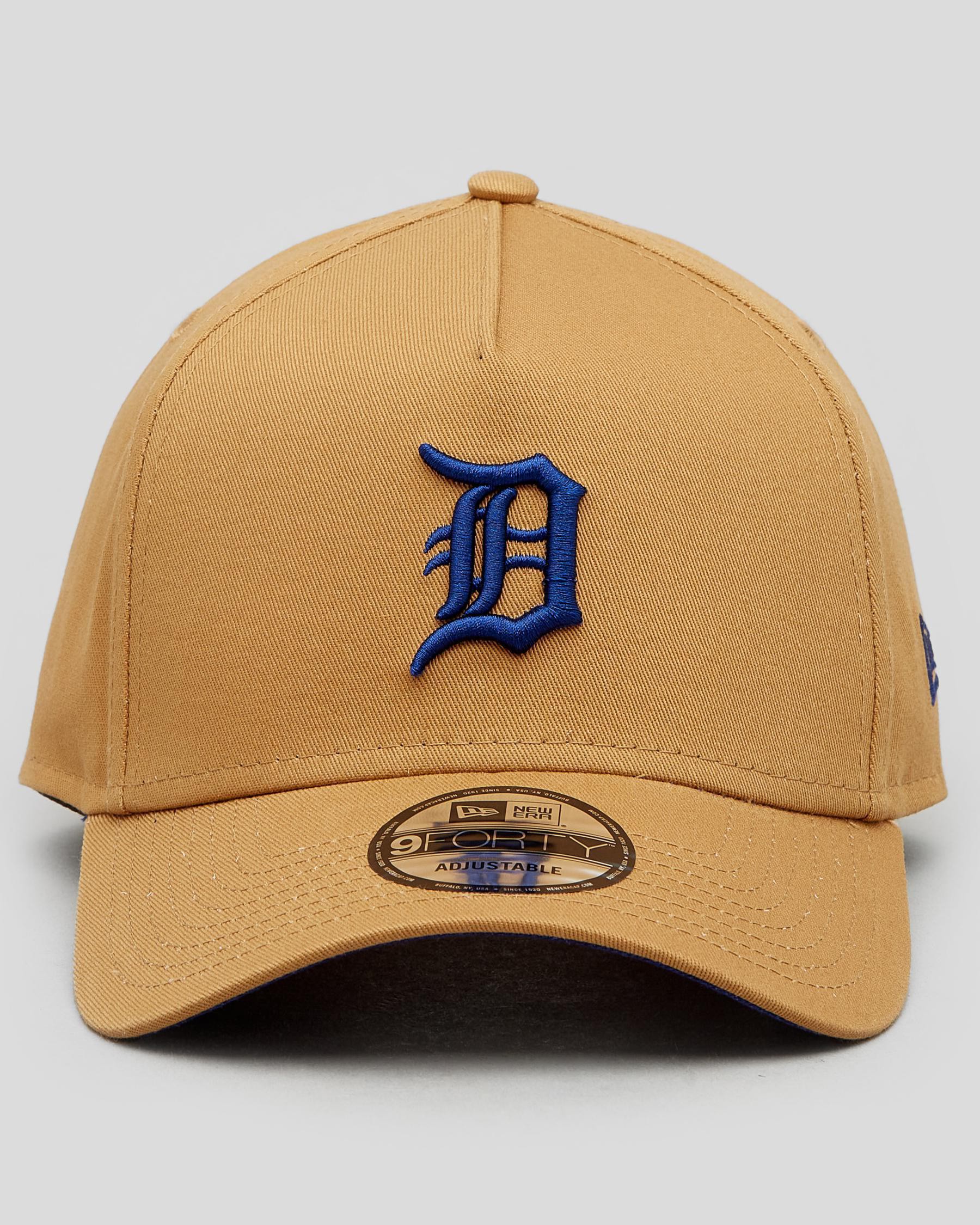 Detroit Tigers New Era Harvest A-Frame 9FORTY Adjustable Hat - Brown
