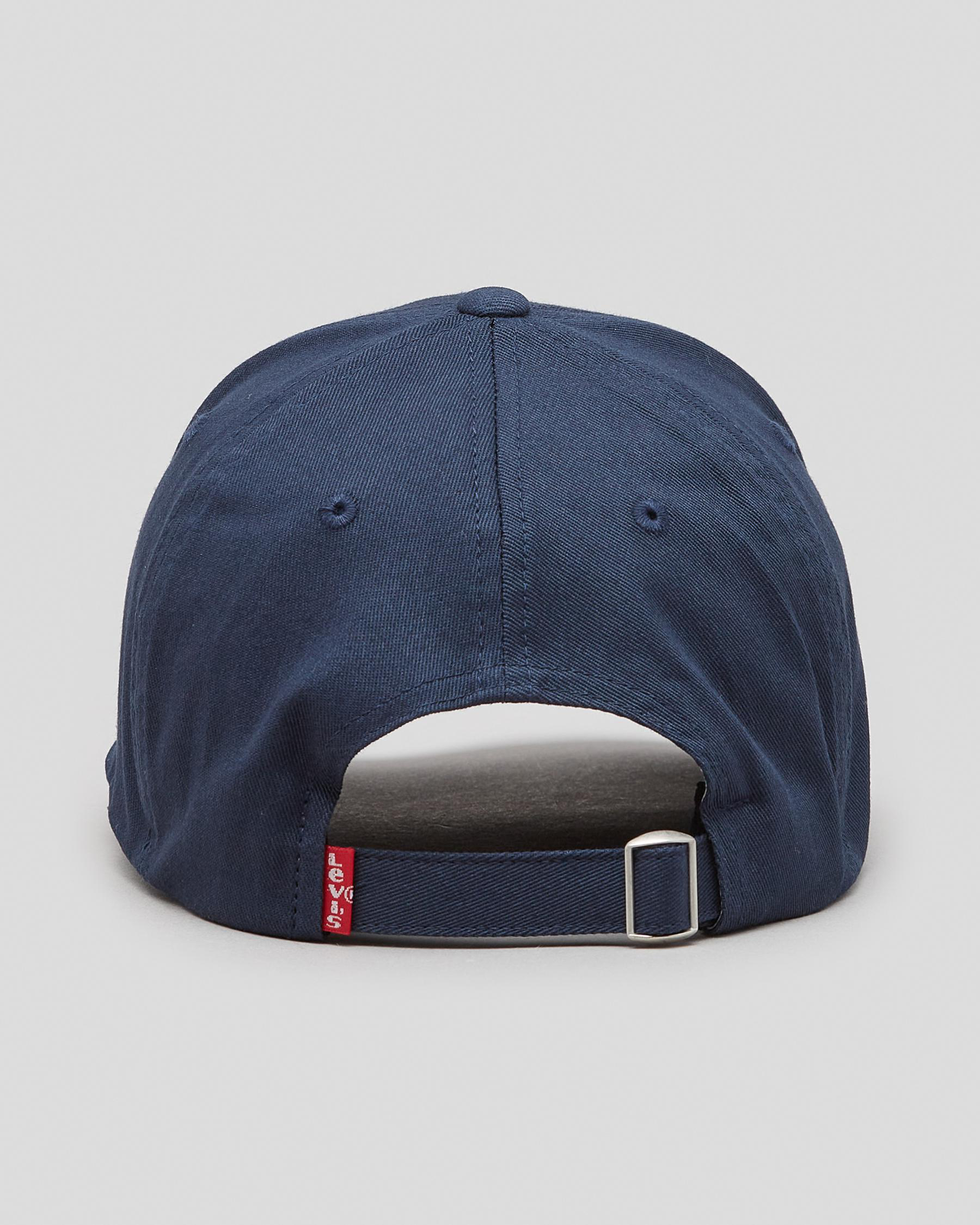 Levi's Mid Batwing Flexfit Cap In Navy - Fast Shipping & Easy Returns ...