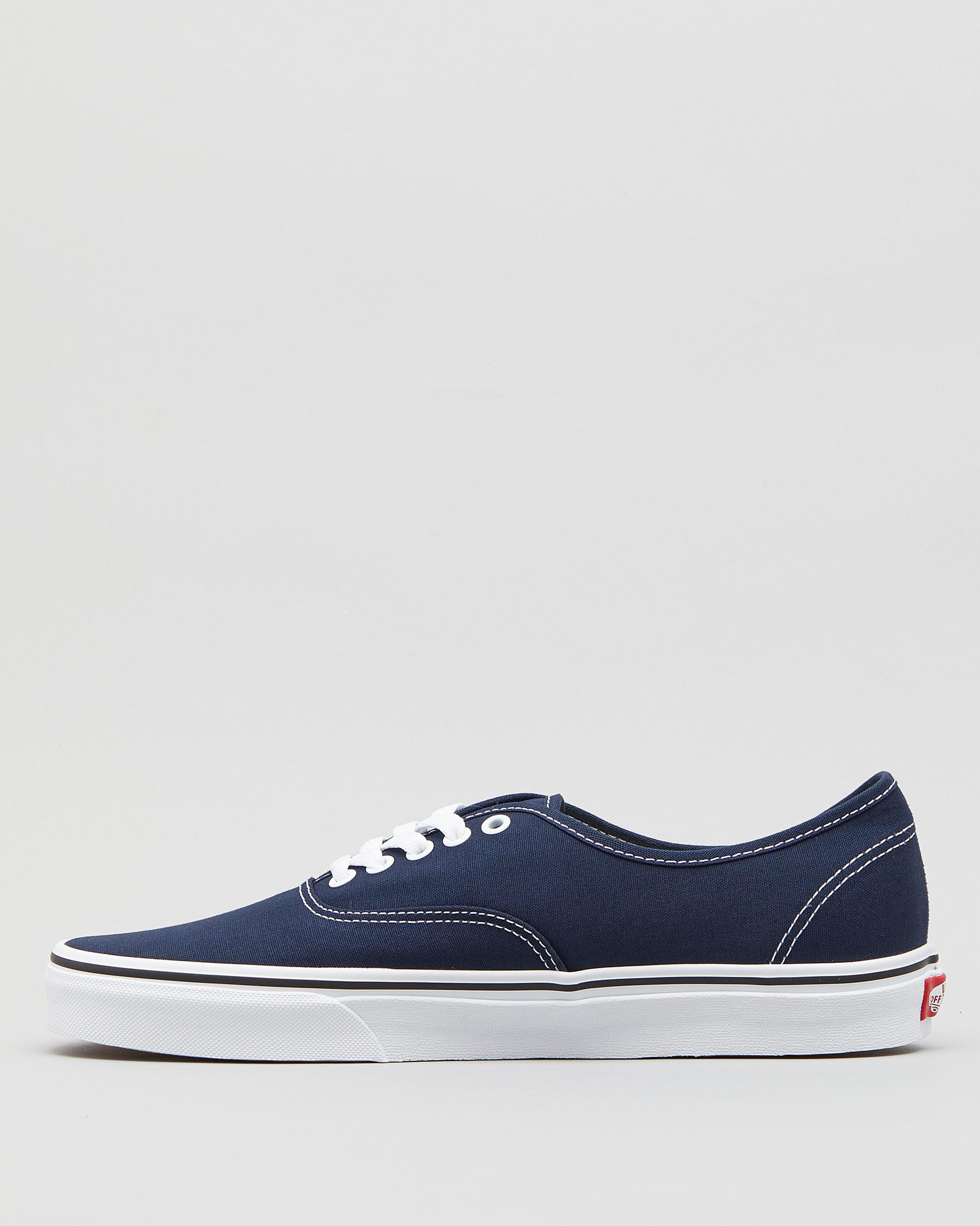 Shop Vans Authentic Shoes In Parisian Night/true White - Fast Shipping ...