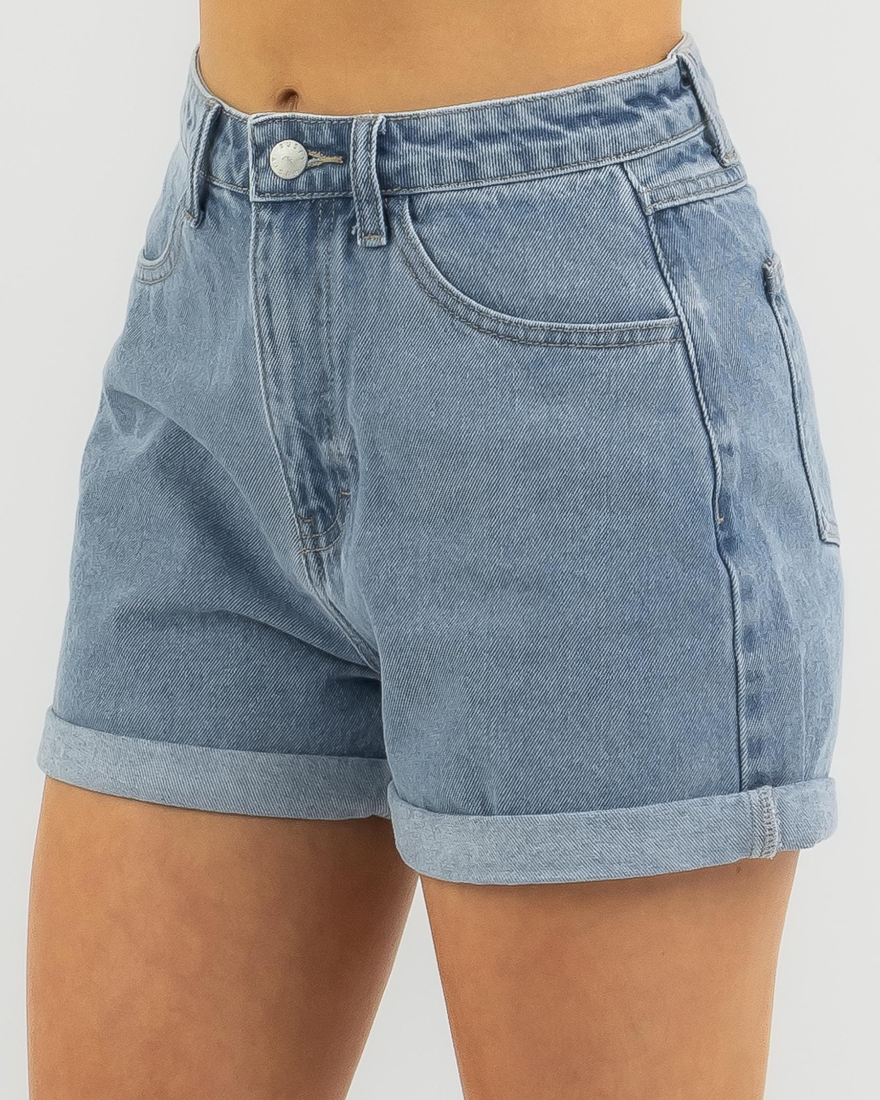 Shop Rusty Cyprus Shorts In Blue Lagoon - Fast Shipping & Easy Returns ...