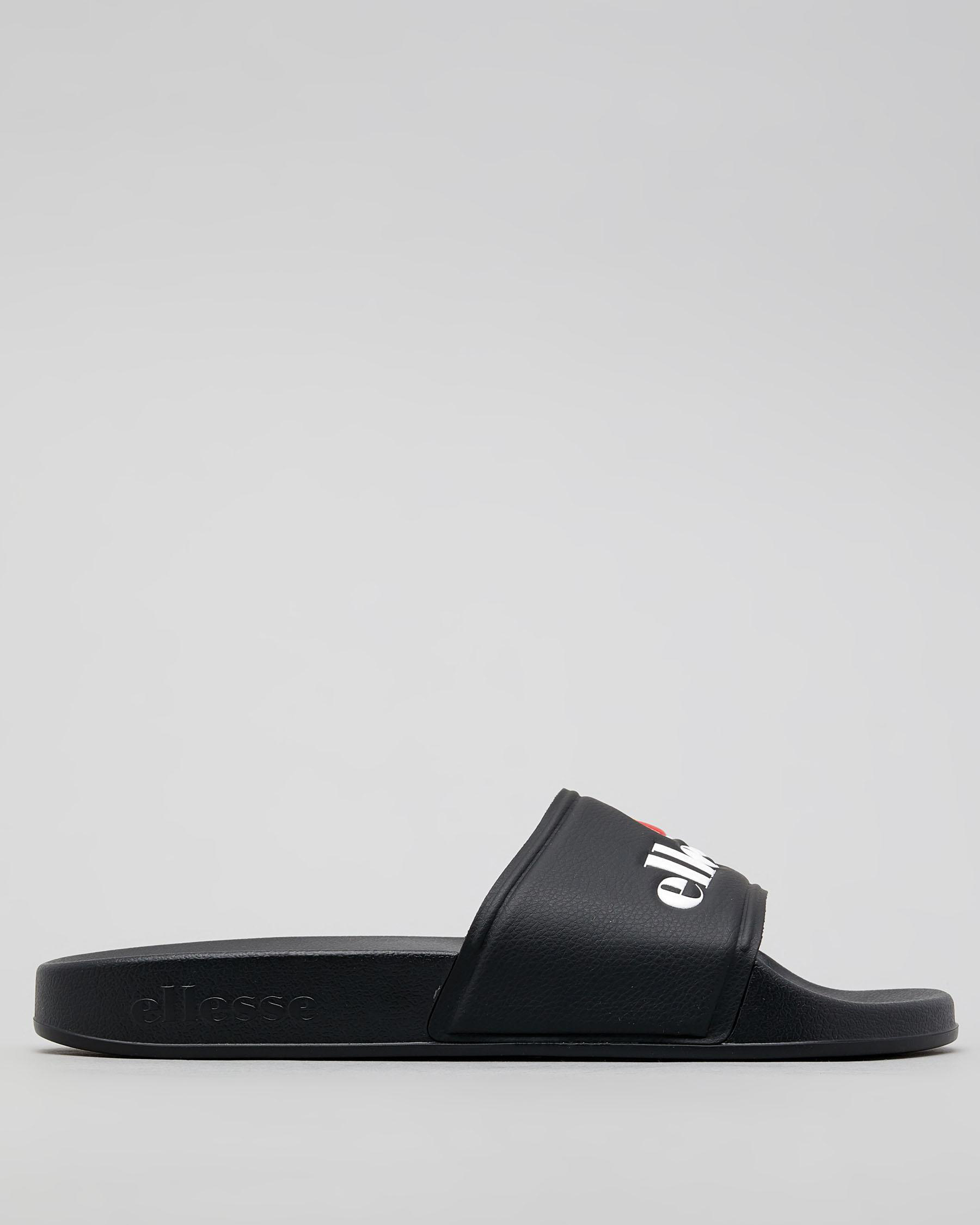 Shop Ellesse Filippo Slides In Black - Fast Shipping & Easy Returns ...