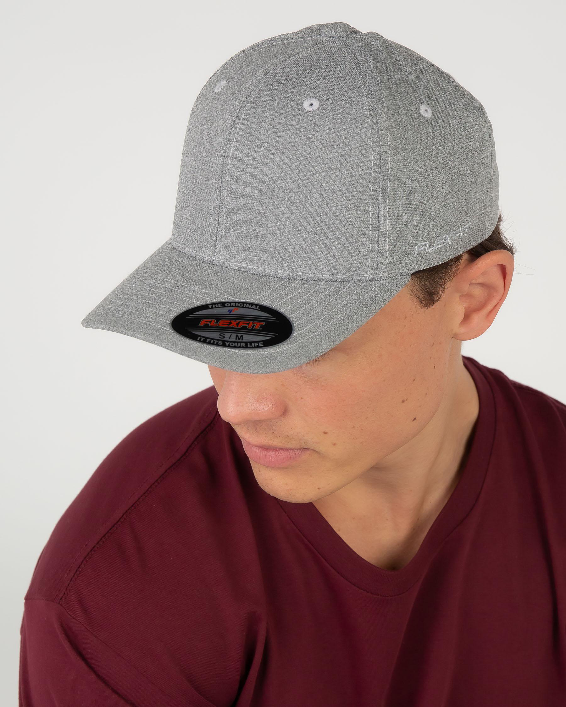 Flexfit Worn By The World Cap In Heather Grey - Fast Shipping & Easy ...