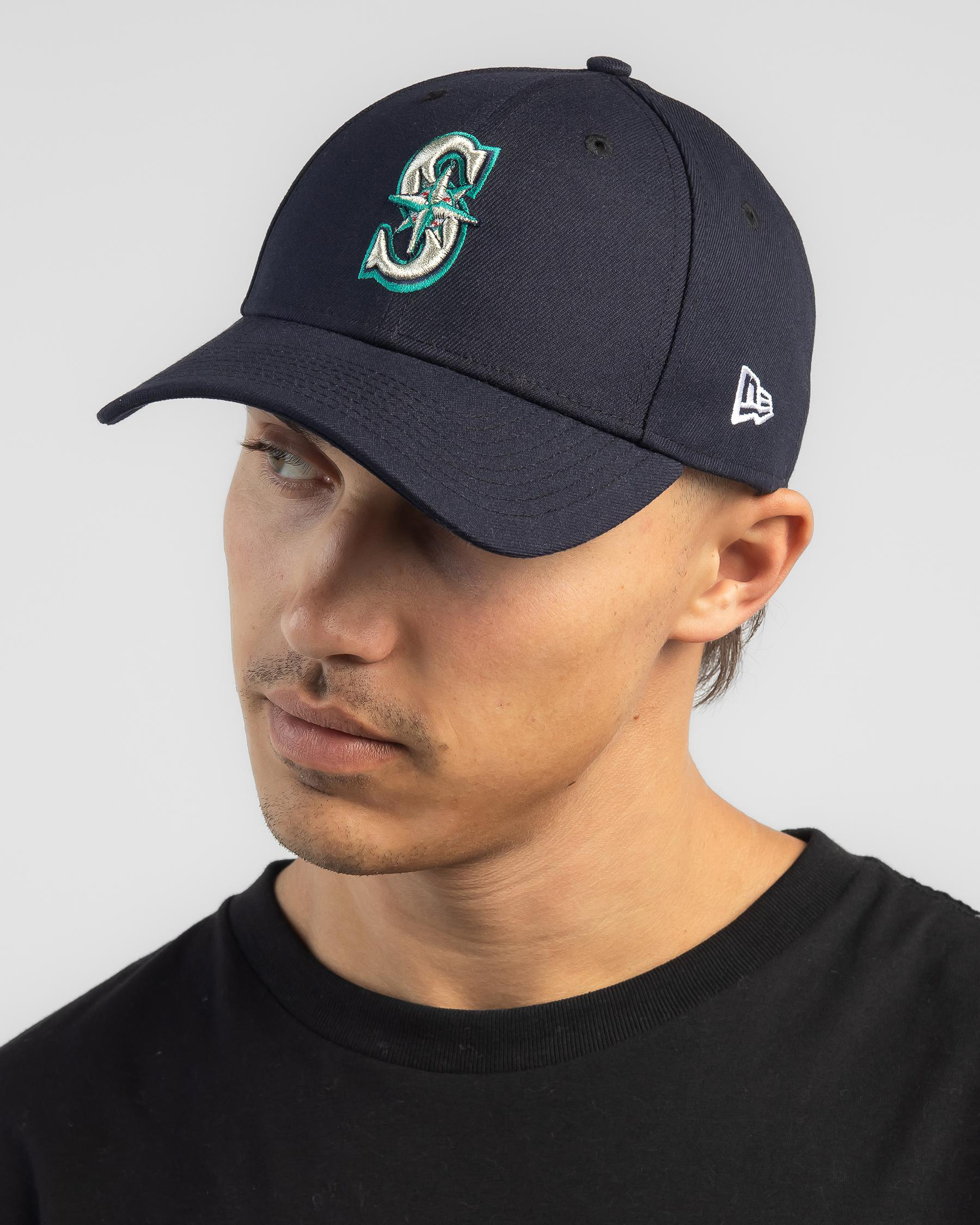 New Era Seattle Mariners 9Forty Cap In Navy/grey - Fast Shipping & Easy ...