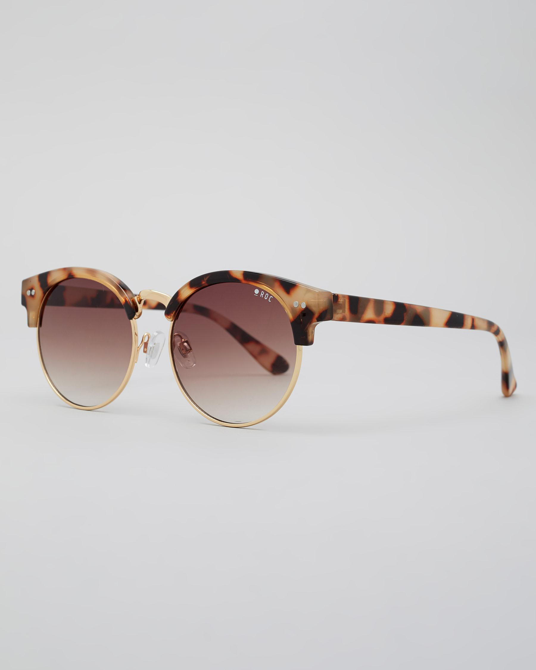 ROC Eyewear Tea Party Sunglasses In Tort/brown | City Beach Australia